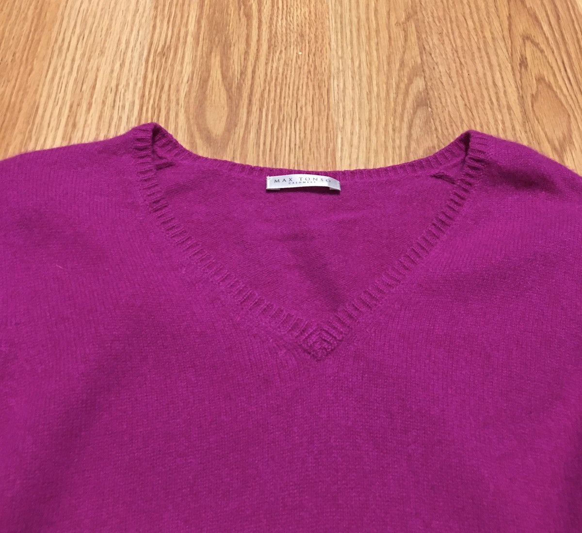 Other MAX TONSO Cashmere Womens Jumper Sweater Size S Size S / US 4 / IT 40 - 6 Thumbnail