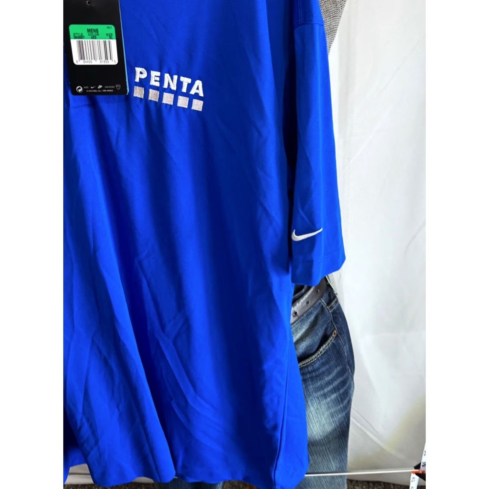 Nike Nike Shirt Mens xL Sharp NWT Embroidered Penta POLO Size US XL / EU 56 / 4 - 4 Thumbnail