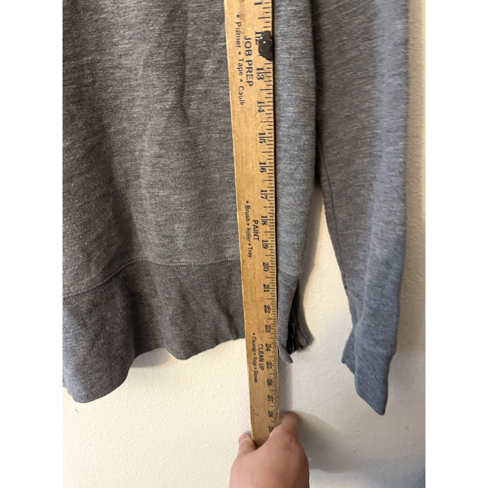 Banana Republic Banana Republic Solid Gray Sweater Women’s Small Size Cable-Knit Pullover, Cotton Blend, Nylon, Viscose, Long Sleeve, Regular Adult Women Size S / US 4 / IT 40 - 4 Thumbnail