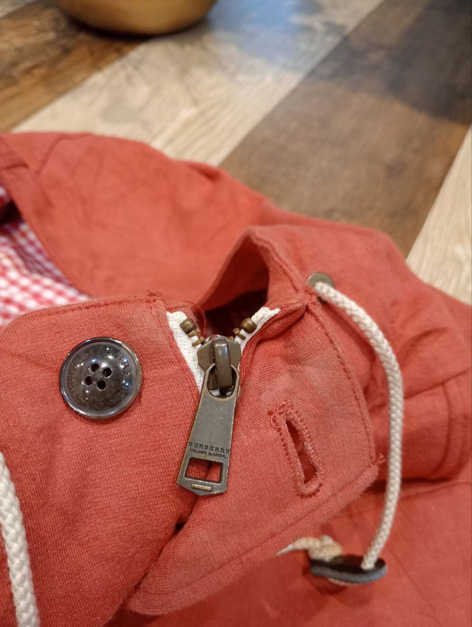 Burberry BURBERRY BLACK LABEL HOODED JACKET - SIZE 2 BRICK ORANGE Size US M / EU 48-50 / 2 - 9 Thumbnail