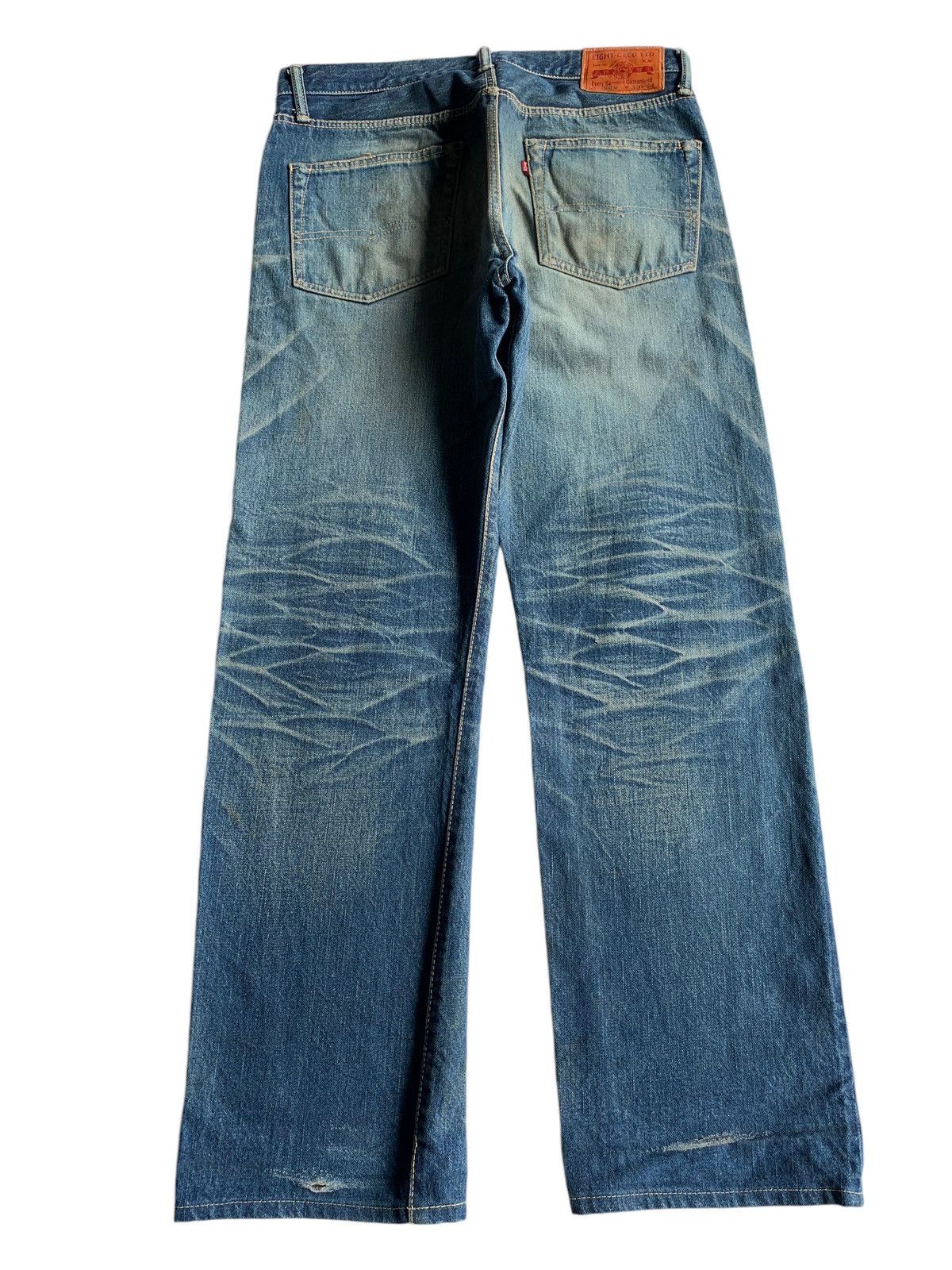 Kapital Vintage Eight-G Japanese Mudwash Selvedge Distressed Denim Size US 32 / EU 48 - 8 Thumbnail