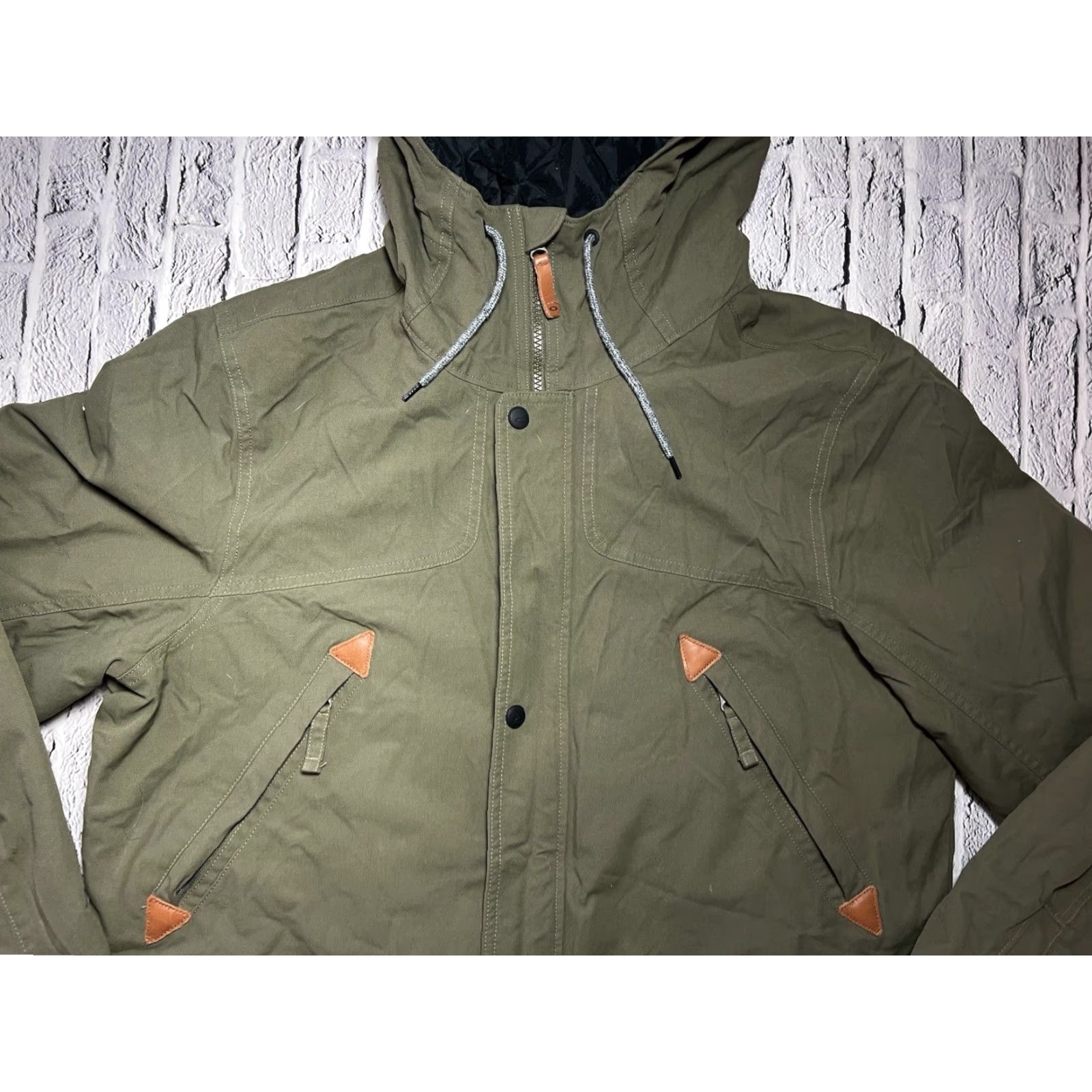Oakley VINTAGE Oakley Parka Jacket Men’s Green L Size US L / EU 52-54 / 3 - 2 Thumbnail