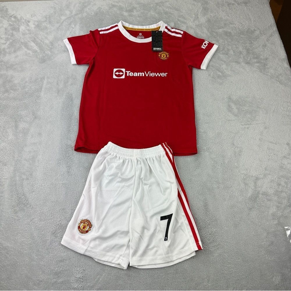 Other Cristiano Ronaldo NWT Kids Soccer Jersey, Shorts & Socks Sz Size US S / EU 44-46 / 1 - 4 Thumbnail