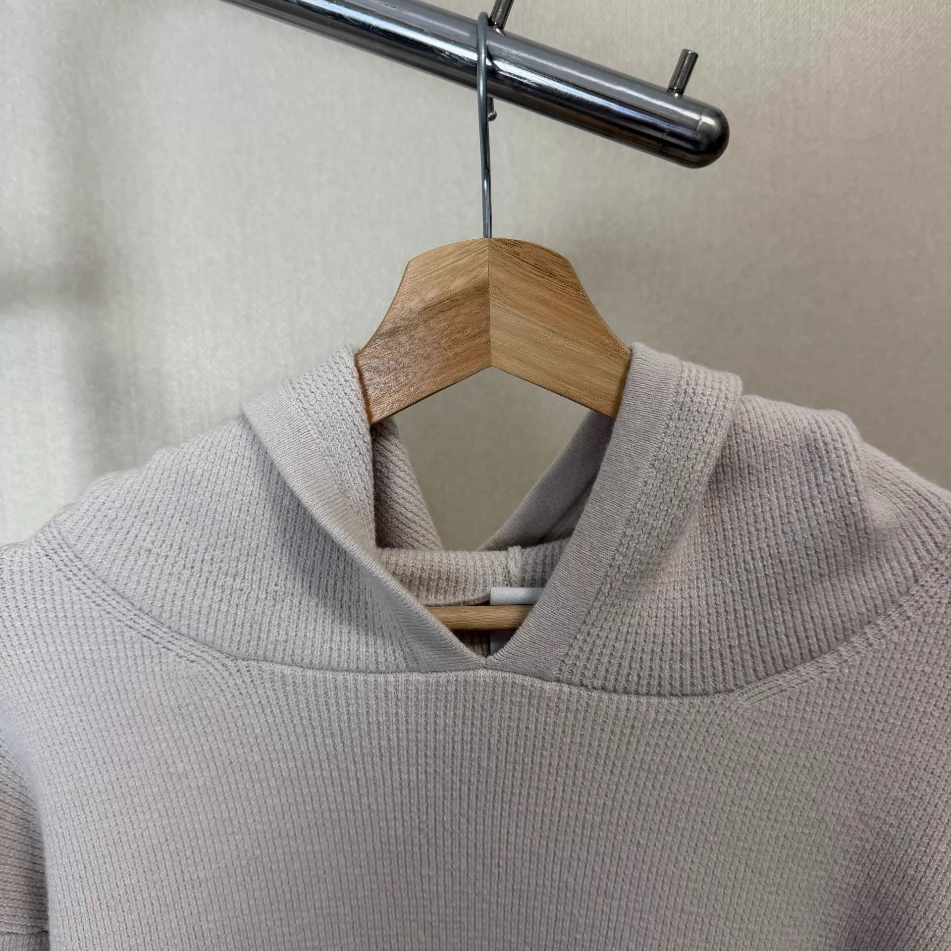 Chrome Hearts Chrome Hearts Oatmeal Cashmere Sword Hoodie L Size US L / EU 52-54 / 3 - 3 Thumbnail