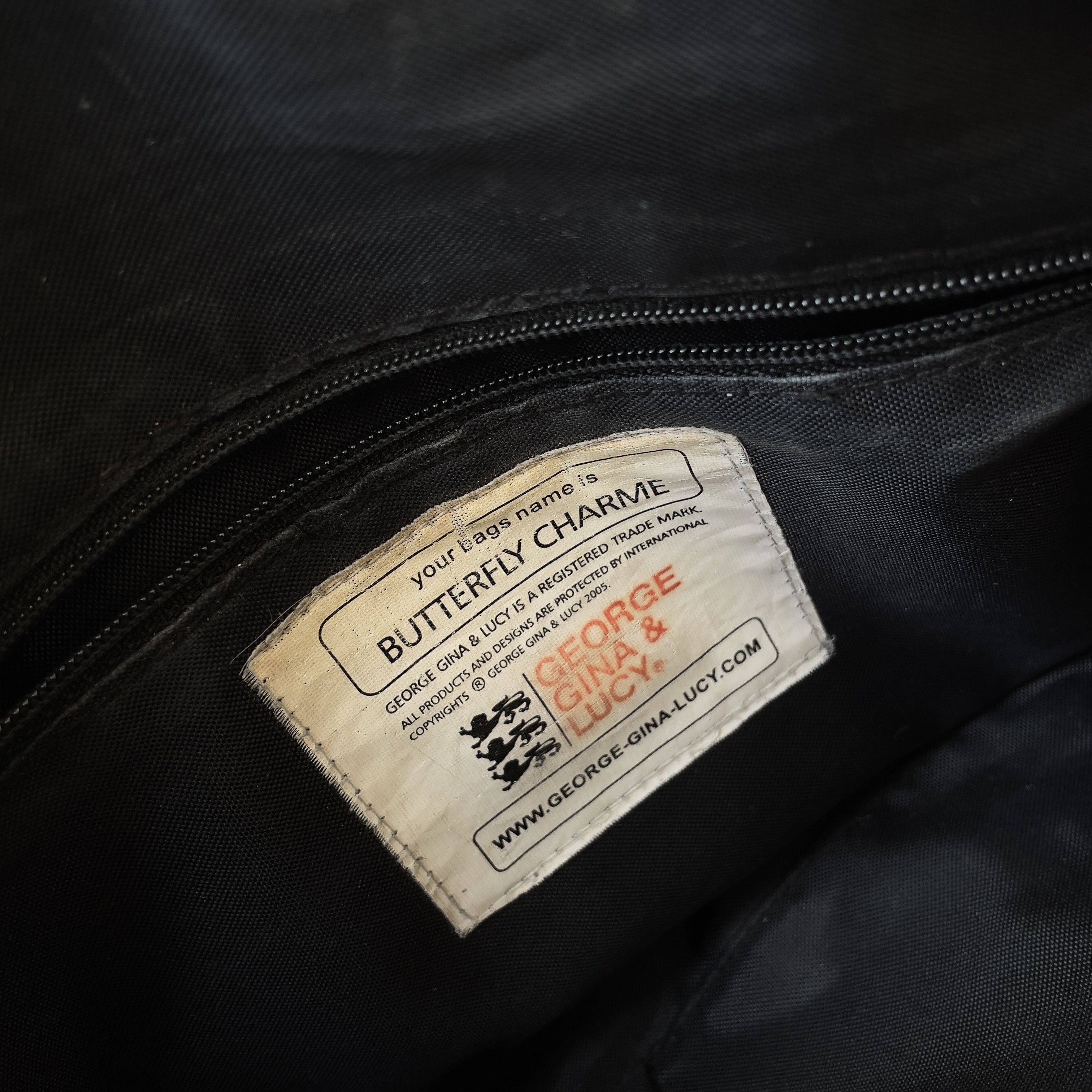 Japanese Brand × Vintage Vintage GG&L Butterfly Charme Bag Size ONE SIZE - 11 Thumbnail