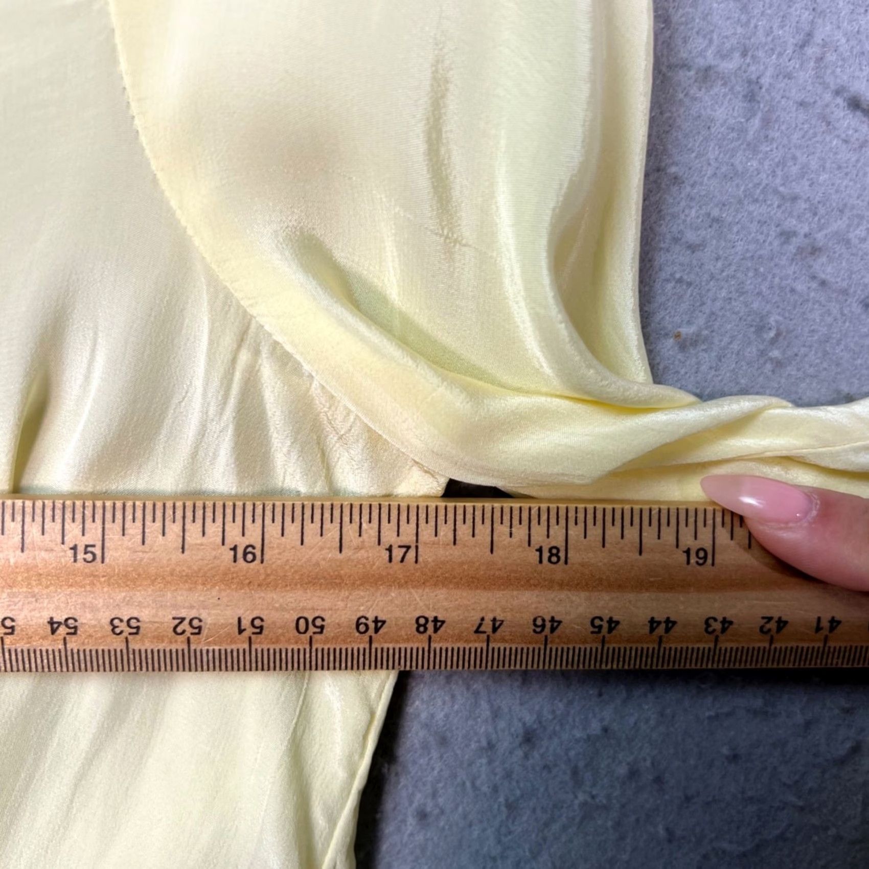 Madewell Madewell Blouse Shirt V-Neck Long Sleeve Yellow 00 Womens Size XXS / US 00 / IT 34 - 5 Thumbnail