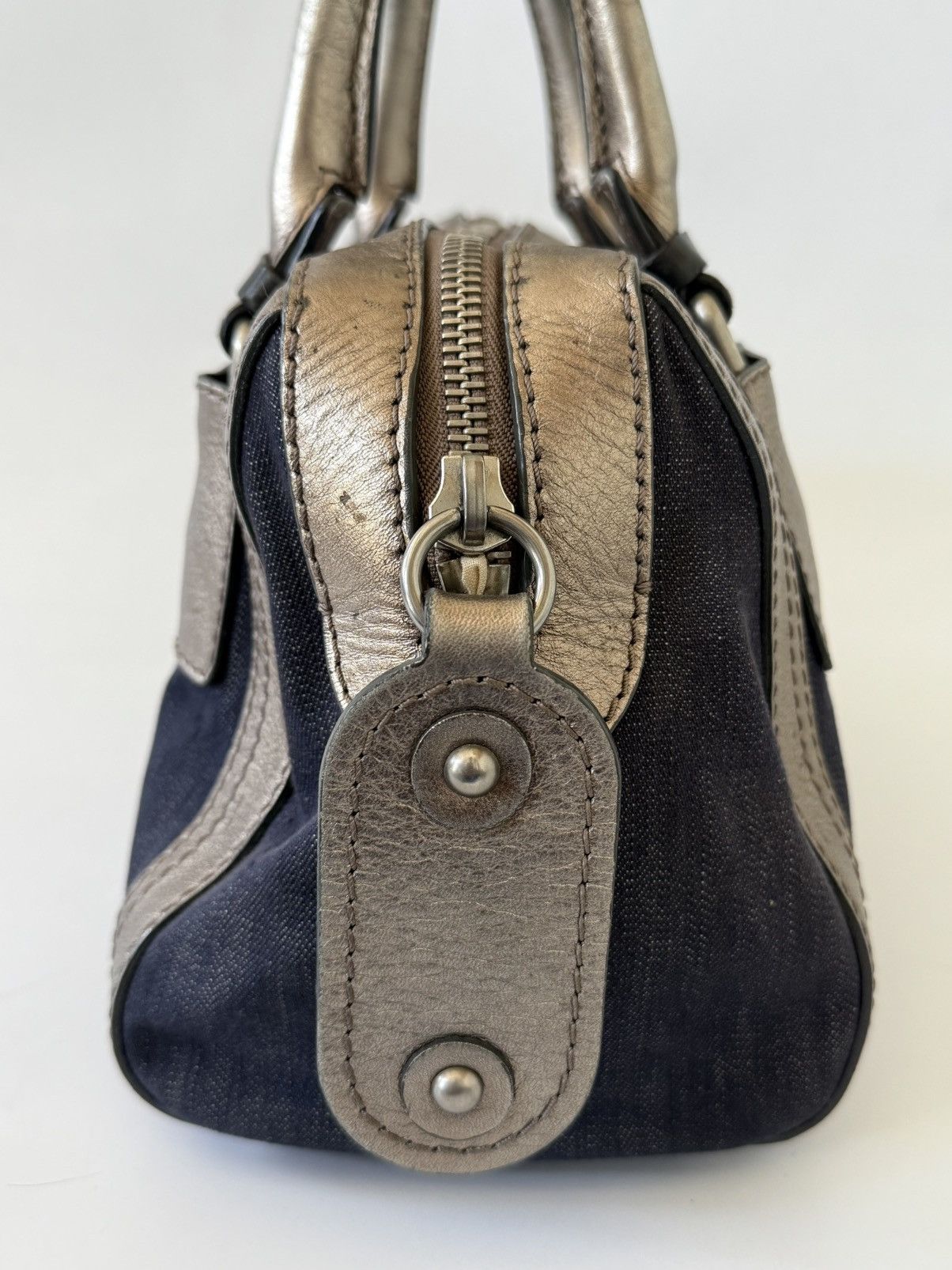 Chloe Chloe Denim Boston Bag Size ONE SIZE - 5 Thumbnail