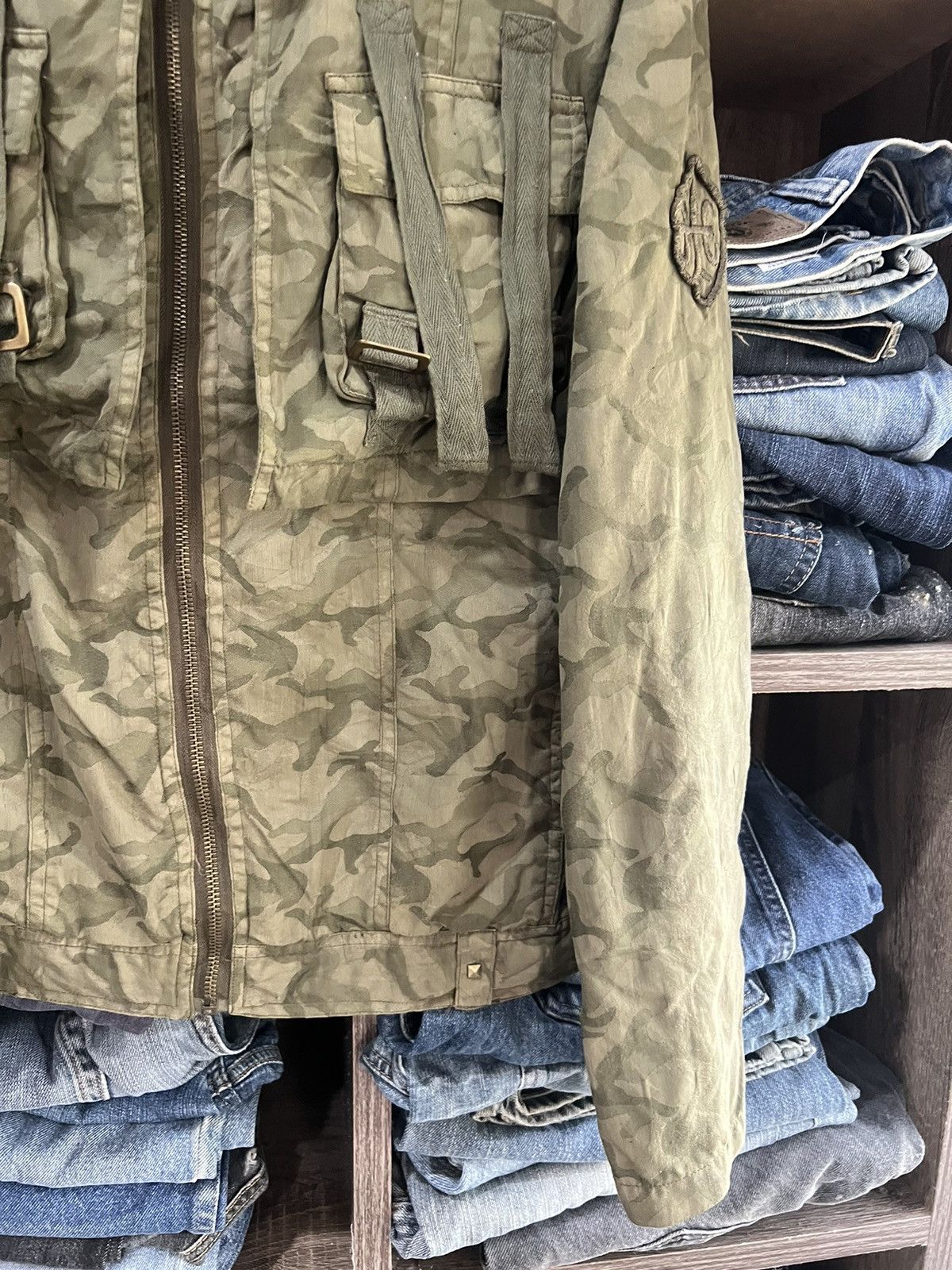 Other 🔥Rare Camo Bondage Zipper Jacket Size US M / EU 48-50 / 2 - 8 Thumbnail