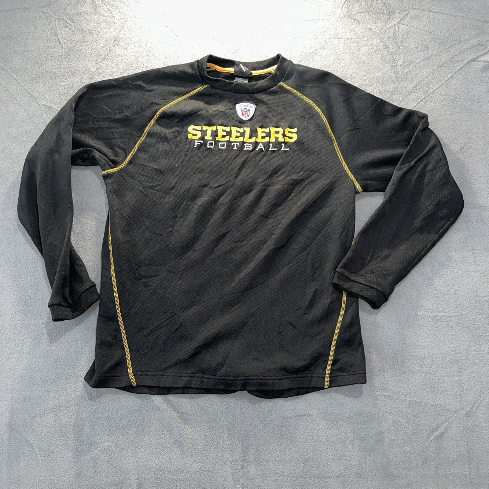 Reebok VTG Pittsburgh Steelers Reebok NFL Team Apparel Sweatshirt M Size US M / EU 48-50 / 2 - 1 Thumbnail