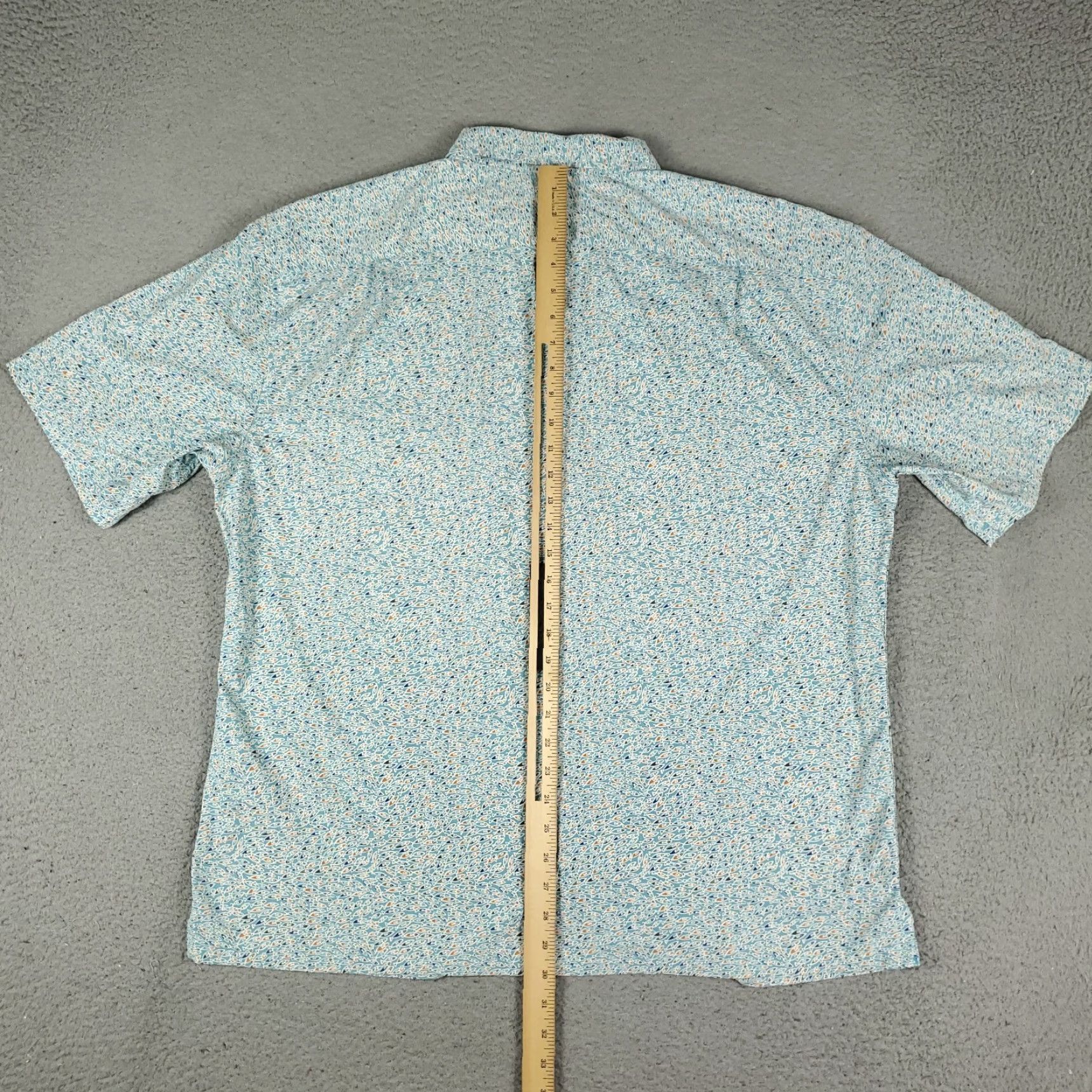 Tori Richard VINTAGE Tori Richard Shirt Mens 2XL Short Sleeve Button-Up Hawaiian Aloha Beach Blue Nylon Size US XXL / EU 58 / 5 - 3 Thumbnail