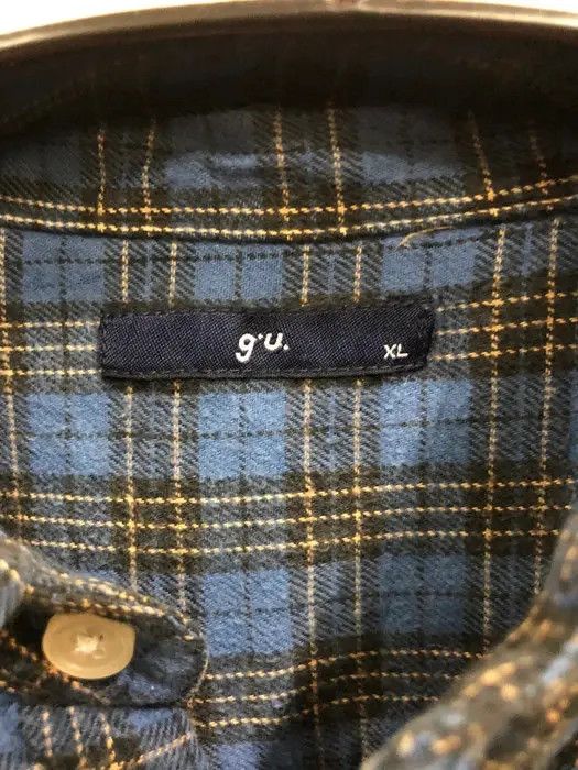 Japanese Brand Japanese Brand GU Plaid Tartan Flannel Shirt 👕 Size US L / EU 52-54 / 3 - 3 Thumbnail