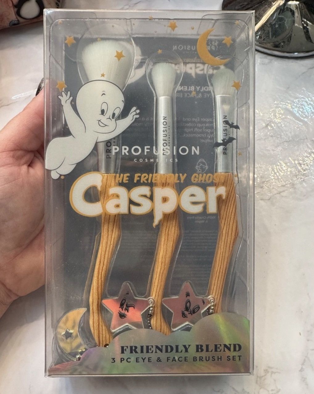Other NEW Profusion Cosmetics Casper the Friendly Ghost Brush Set Size ONE SIZE - 2 Thumbnail