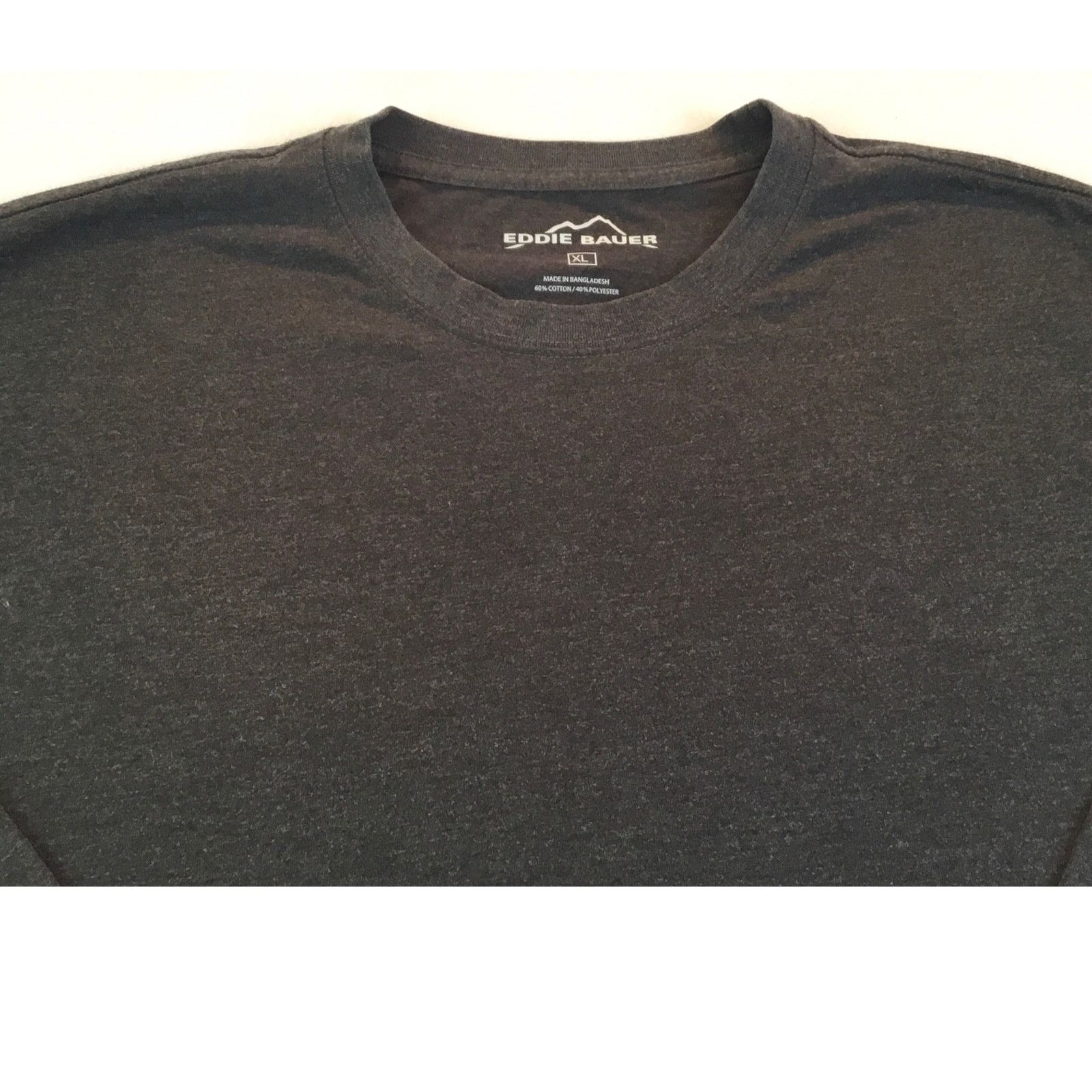 Eddie Bauer Eddie Bauer Gray Charcoal Long Sleeve T-Shirt Size XLarge Size US XL / EU 56 / 4 - 2 Thumbnail