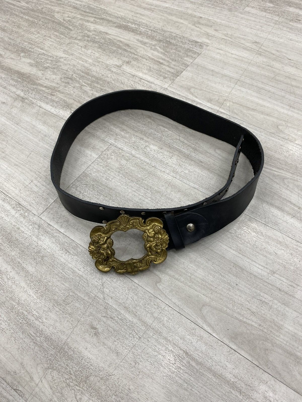 Dolce & Gabbana Dolce & gabbana golden angel molding buckle aw2006 Size ONE SIZE - 3 Thumbnail