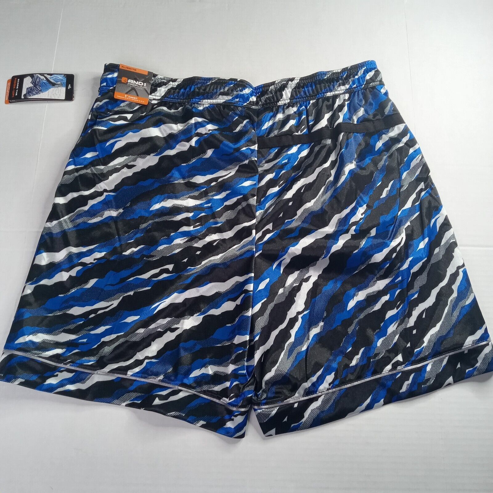 & Other Stories 2 AND1 Athletic Gym Shorts Men’s XL Blue Gray 8" Inseam Size US 38 / EU 54 - 6 Thumbnail