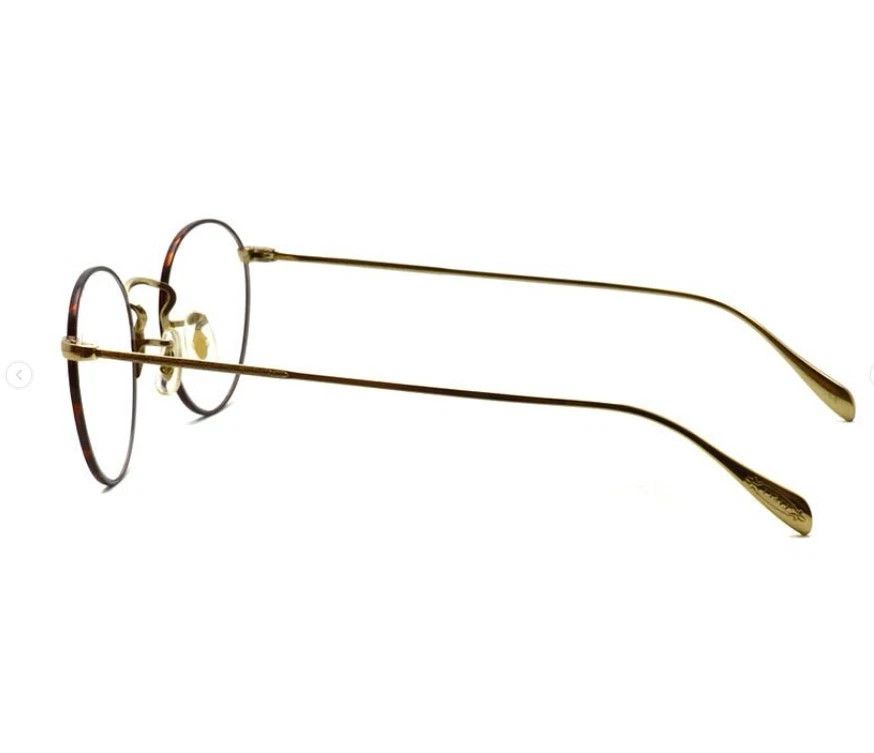 Oliver Peoples 47mm ~ Antique Gold ~ OLIVER PEOPLES COLERIDGE OPTICAL Size ONE SIZE - 7 Thumbnail