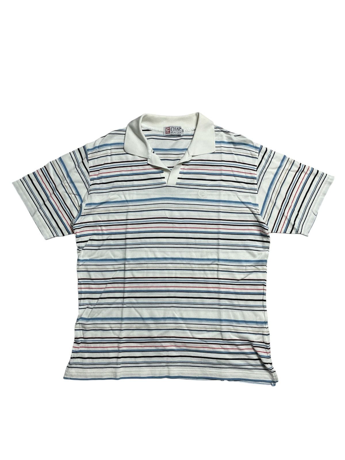 Chaps Ralph Lauren Chaps Ralph Lauren Stripe Polo Size US L / EU 52-54 / 3 - 1 Thumbnail