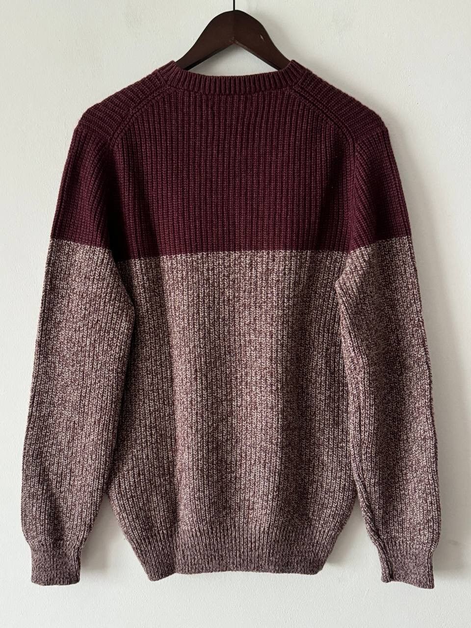 Brunello Cucinelli 🔥🔥 Brunello Cucinelli Burgundy Cashmere Sweater Size US L / EU 52-54 / 3 - 2 Thumbnail