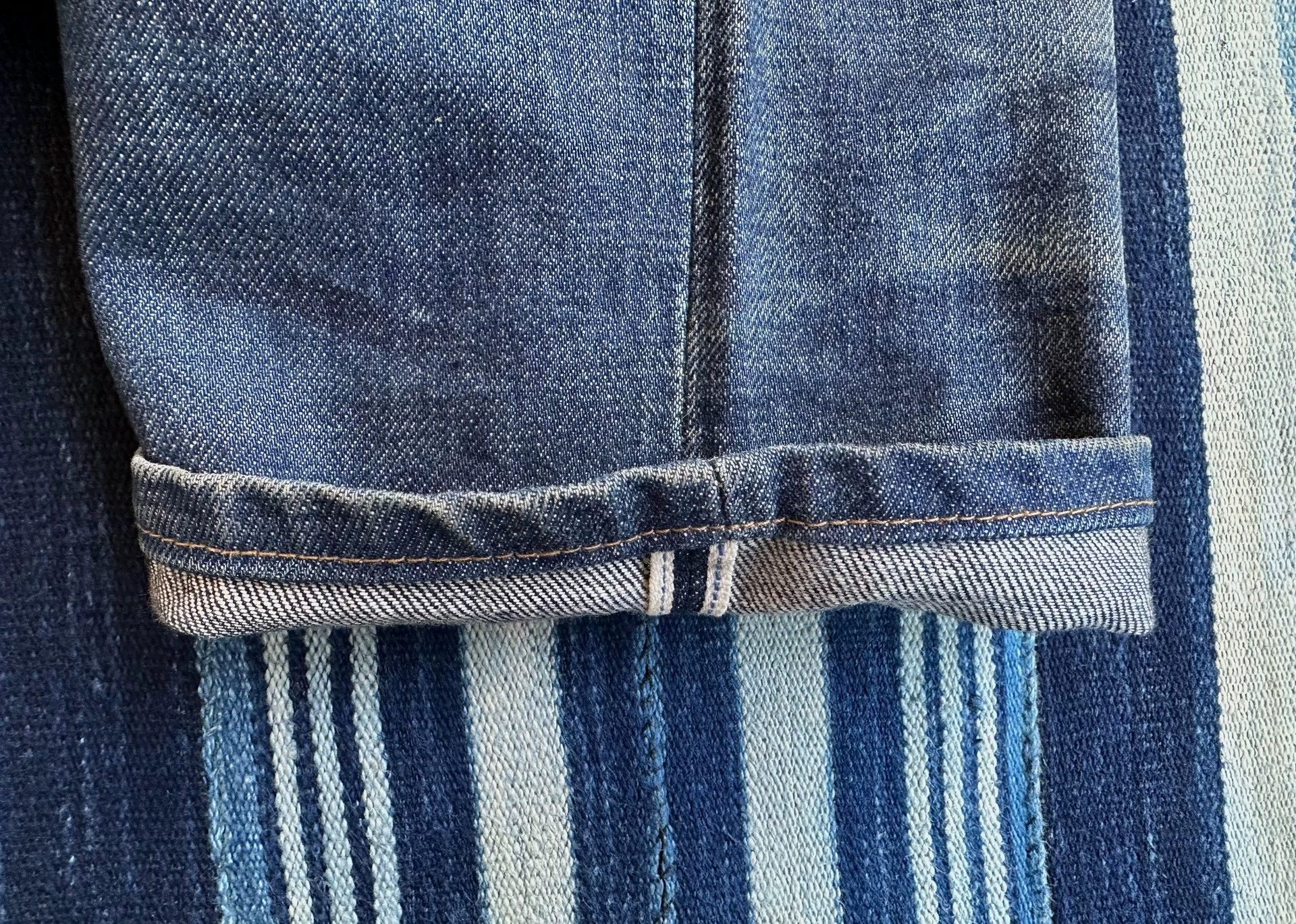 Fabric Brand & Co. Fabric Brand&Co Selvage PT 8/10 W33L30 Distressed Hemmed Size US 33 - 9 Thumbnail