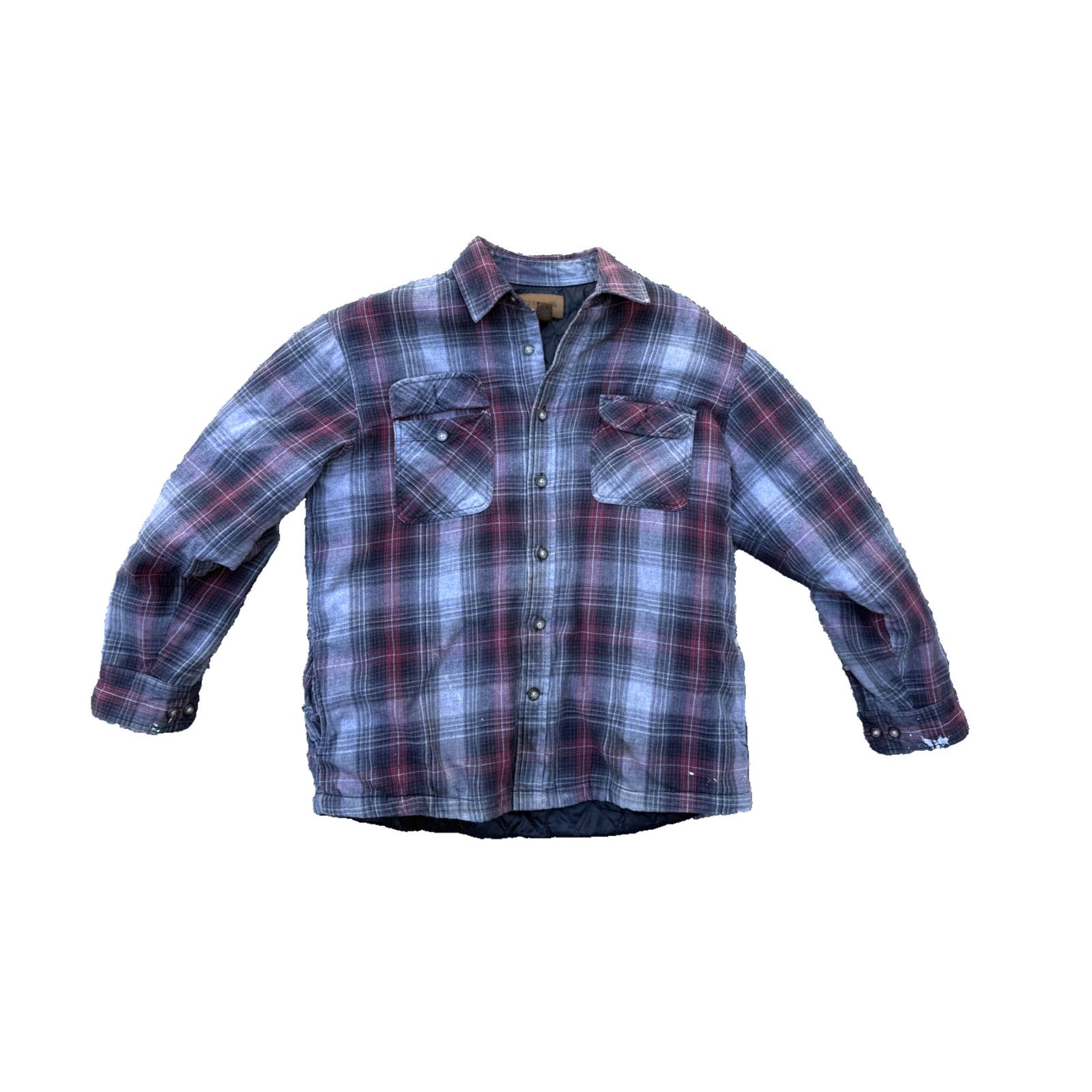 St. Johns Bay St Johns Bay Jacket Mens LG Plaid Quilt Flannel Workwear Y2K Size US L / EU 52-54 / 3 - 1 Thumbnail