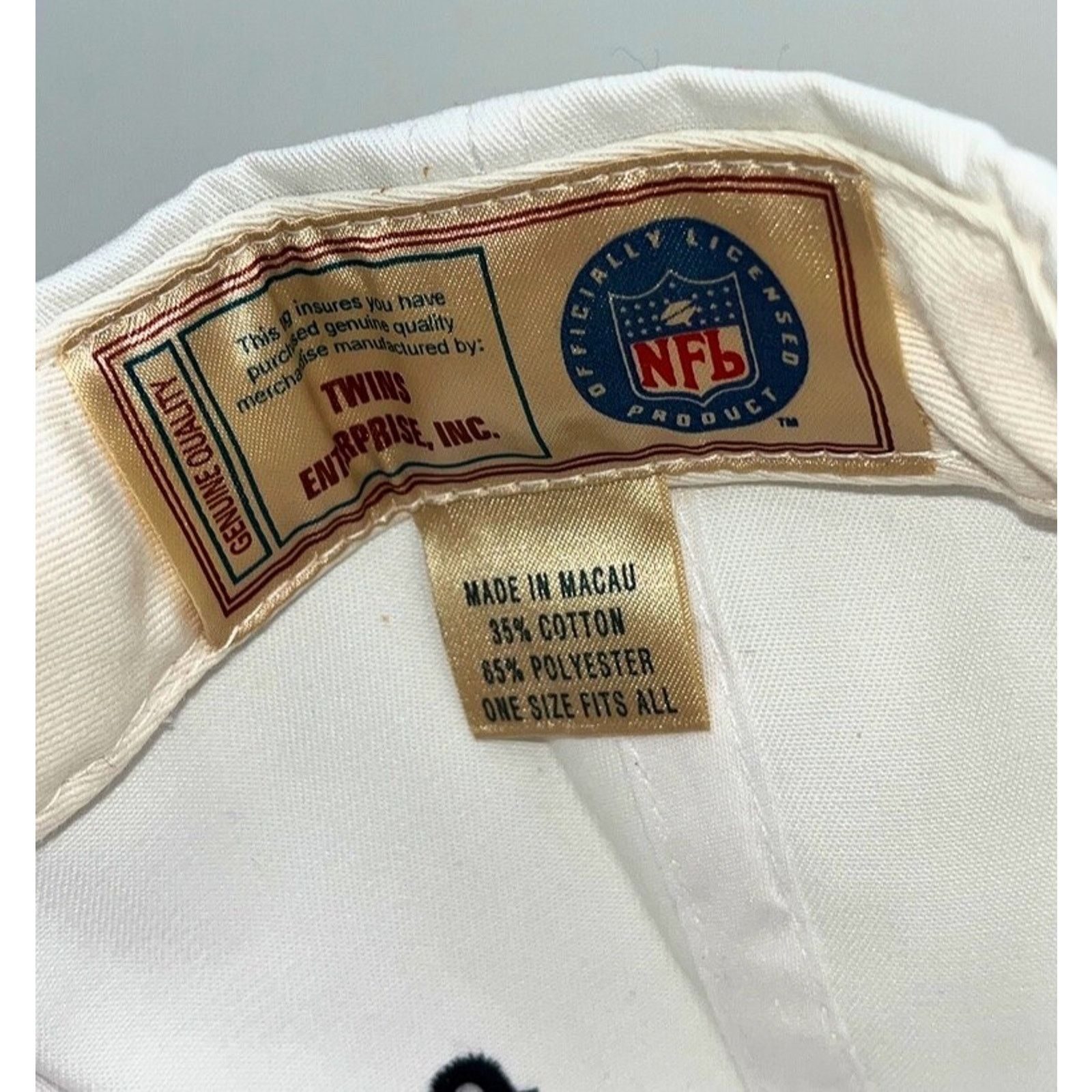 Twins Enterprise Inc. Super Bowl XXXV Giants vs Ravens Hat Twin Enterprises NFL Size ONE SIZE - 9 Thumbnail