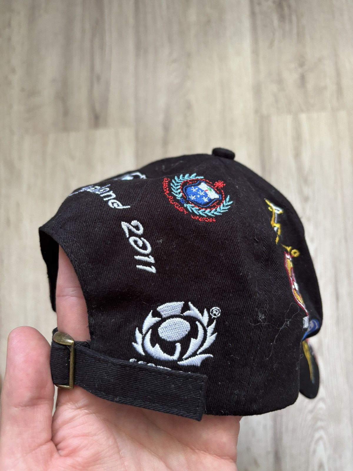 Other RUGBY WORLD CUP 2011 EMBROIDERY black CAP Size ONE SIZE - 7 Thumbnail