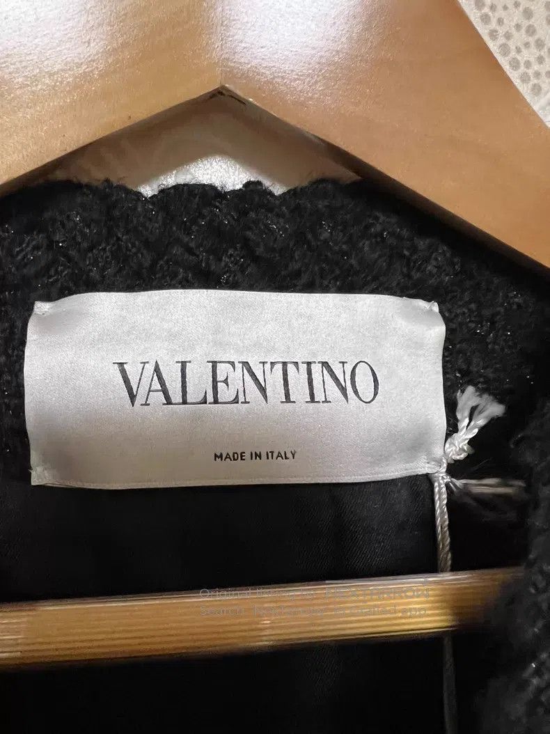 Valentino Valentino Little fragrant black coat Size M / US 6-8 / IT 42-44 - 8 Thumbnail