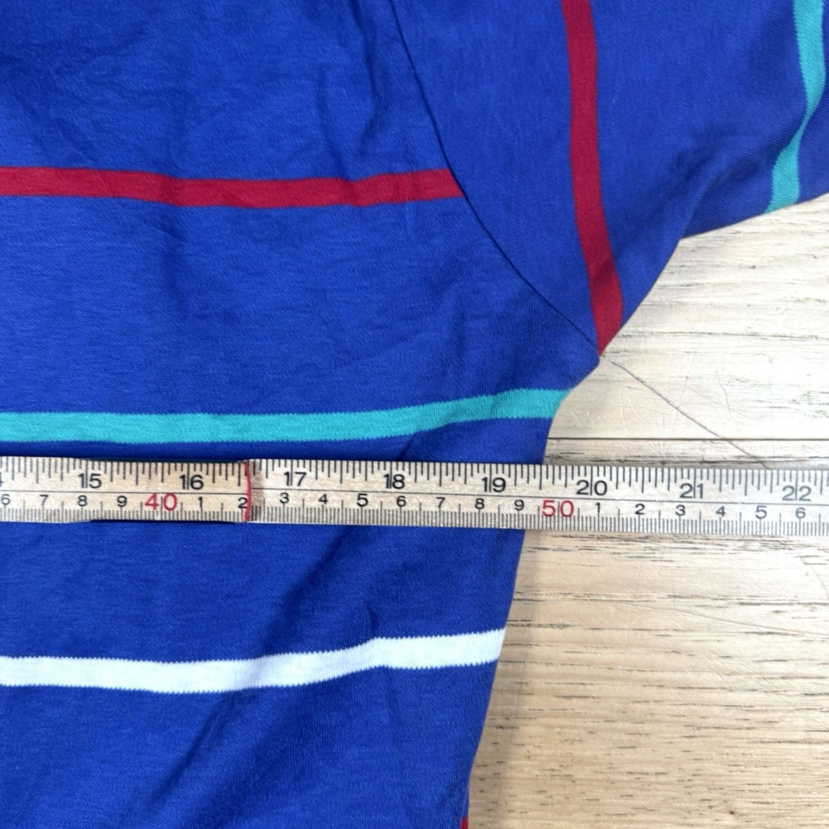 Ralph Lauren VINTAGE Polo Ralph Lauren Shirt Mens Large Blue Stripe Polo Shirt L Regular Striped Blue Mens Size US L / EU 52-54 / 3 - 6 Thumbnail