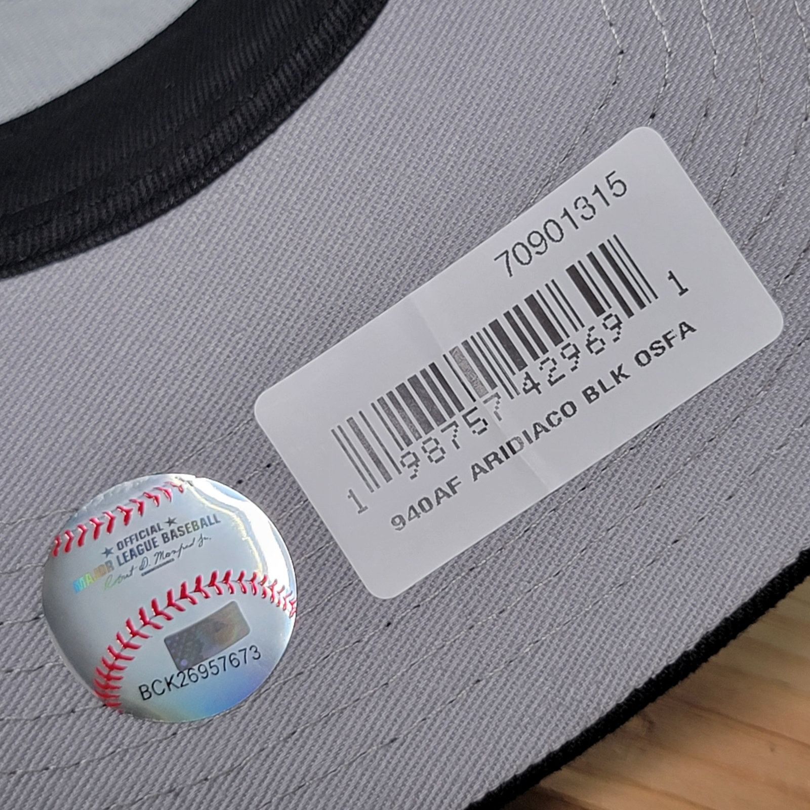 New Era New Era Arizona Diamondbacks Upside Down Logo Ballcap - NWT Size ONE SIZE - 9 Thumbnail