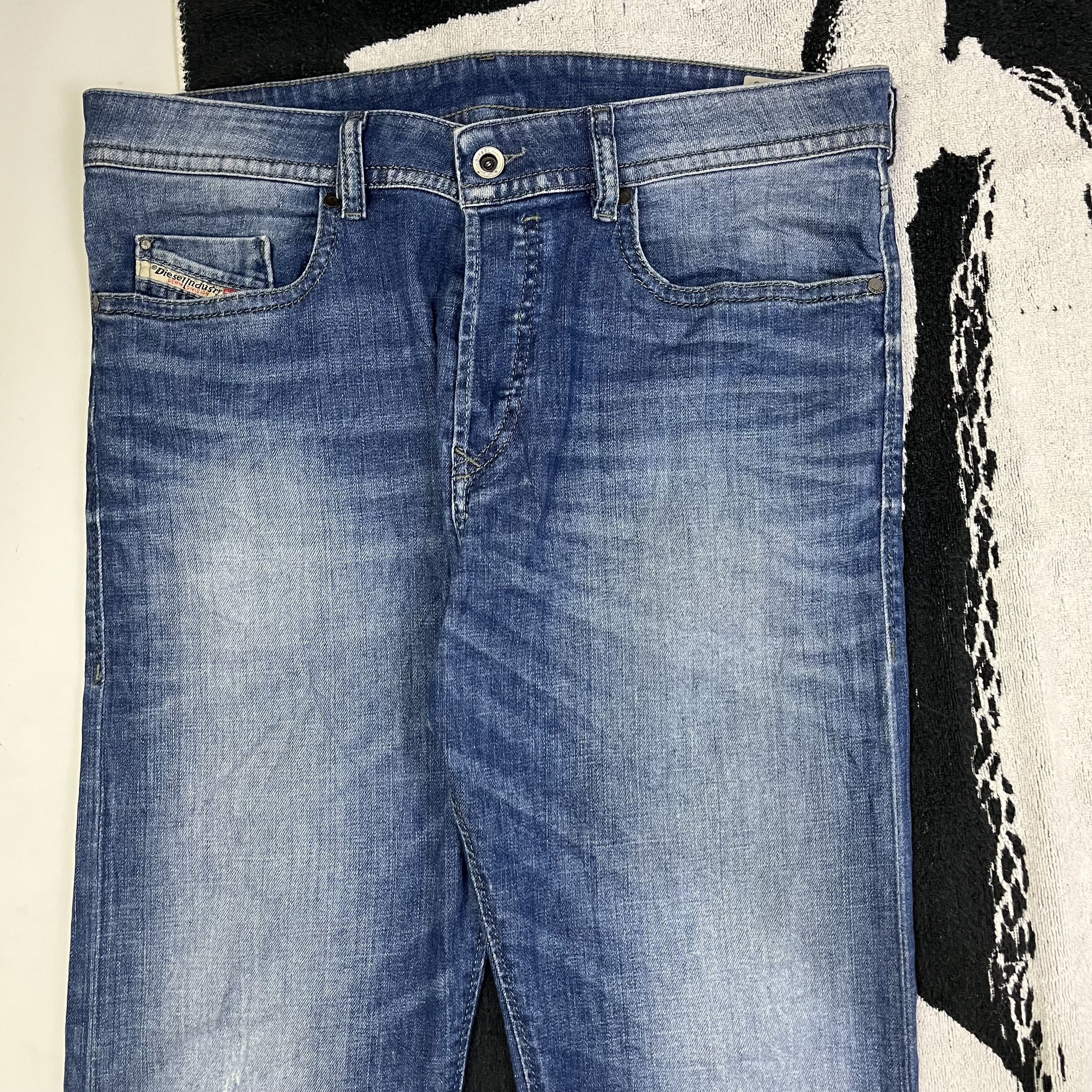 Diesel × Hysteric Glamour × Le Grande Bleu (L.G.B.) Vintage Diesel industry long pants Size US 33 - 4 Thumbnail