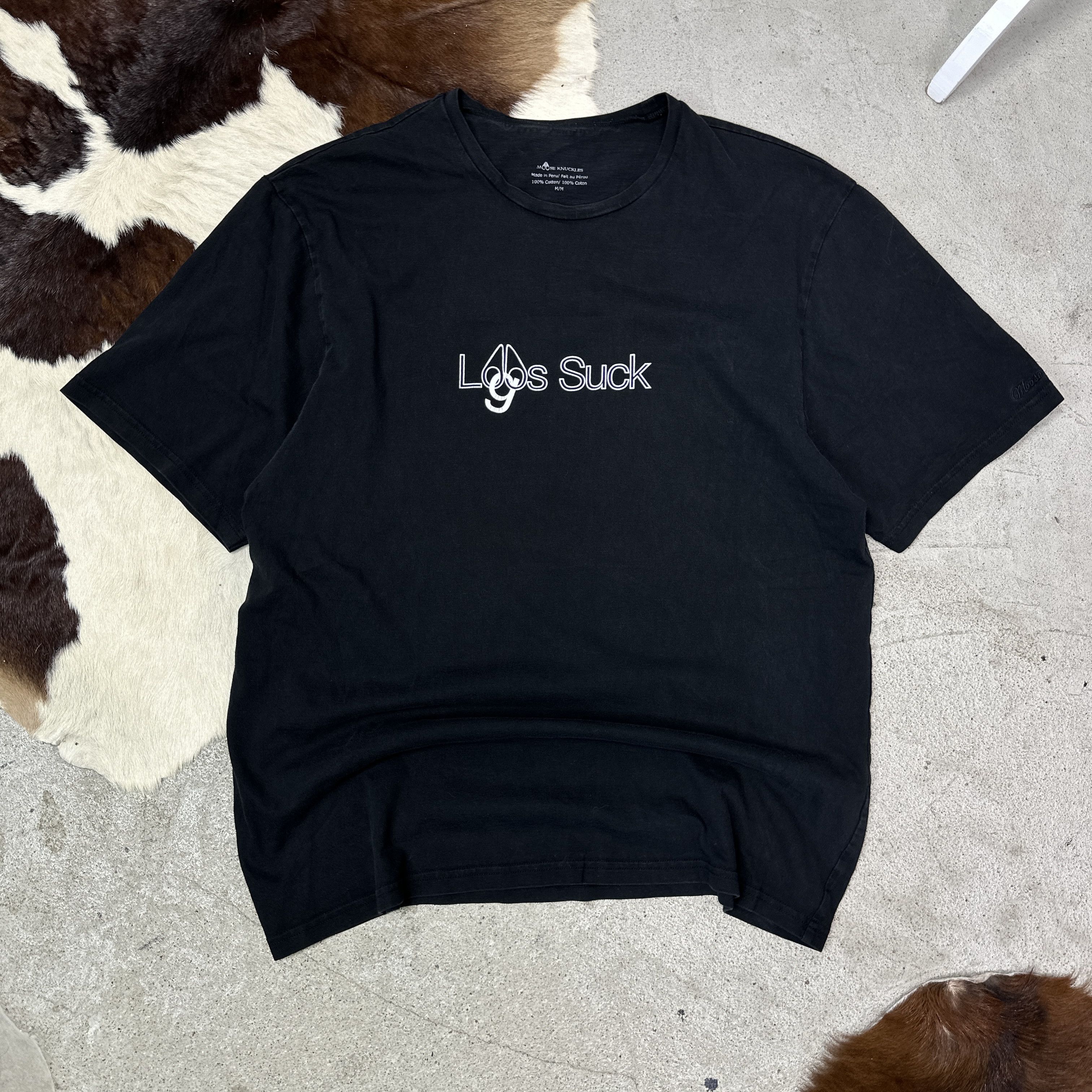 Moose Knuckles Vintage Streetwear Skater Hip Hop Moose Knuckles T-shirt 00s Size US M / EU 48-50 / 2 - 2 Thumbnail