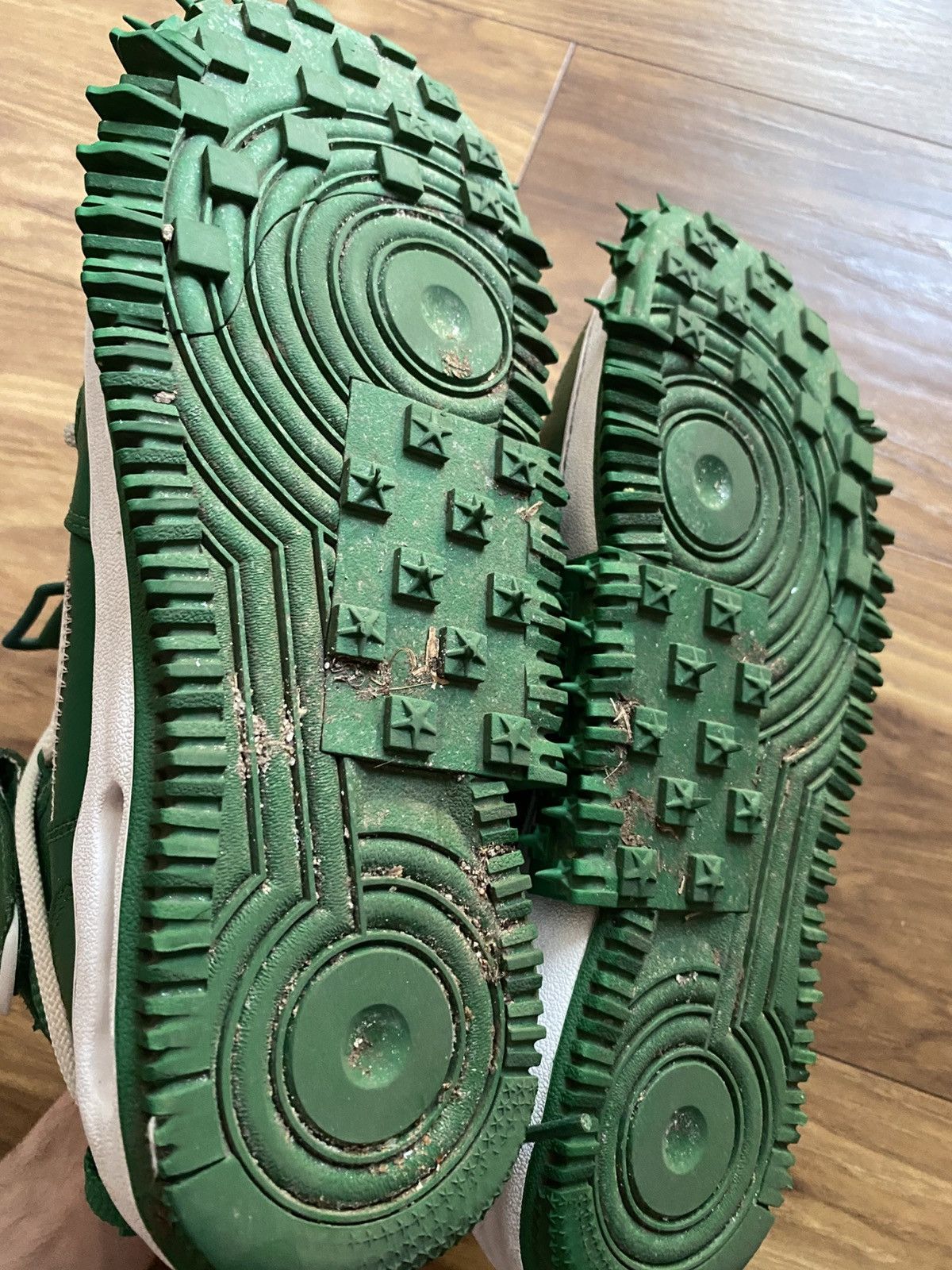 Nike × Off-White Nike x Off White Mid Air Force Pine Green Size US 8 / EU 41 - 14 Thumbnail