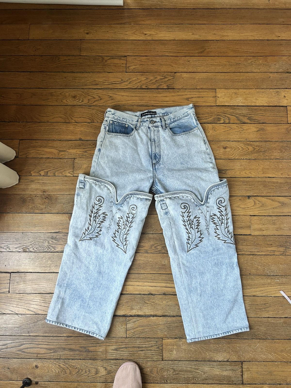 Y/Project Y/project cow-bow jeans Size US 26 / EU 42 - 1 Thumbnail