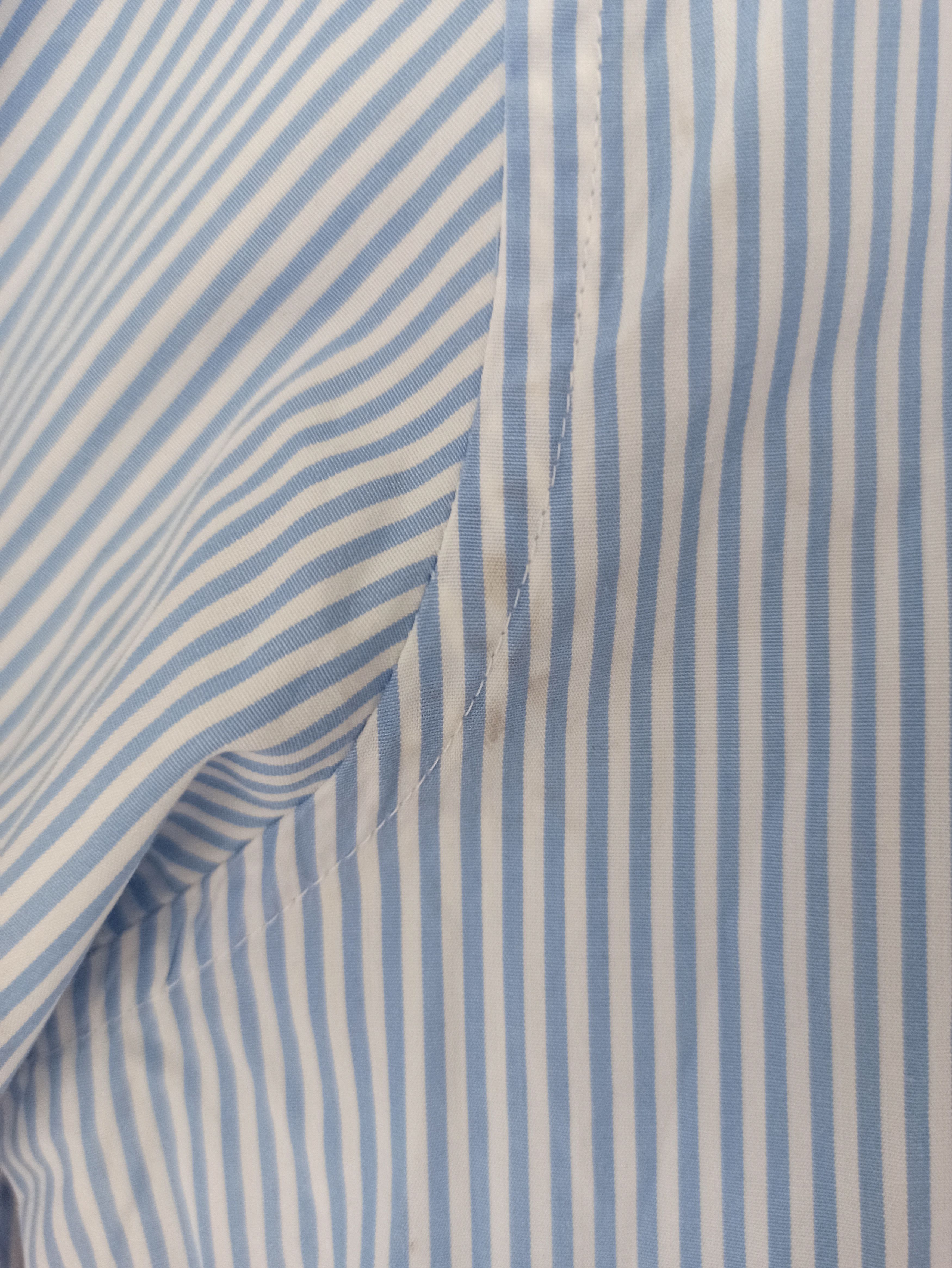 Prada Vintage Prada striped shirt Size US L / EU 52-54 / 3 - 6 Thumbnail