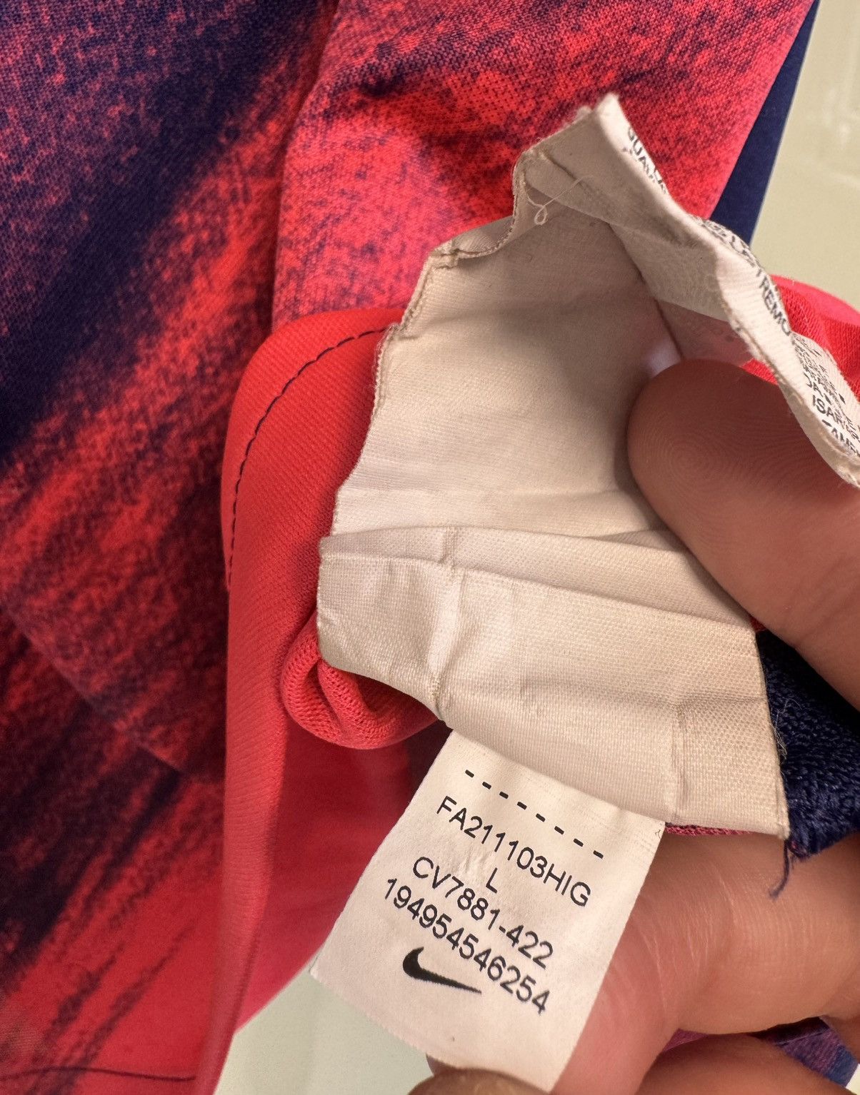 Nike Atletico Madrid 2021-2022 Away Soccer Jersey Football Kit Size US L / EU 52-54 / 3 - 16 Thumbnail