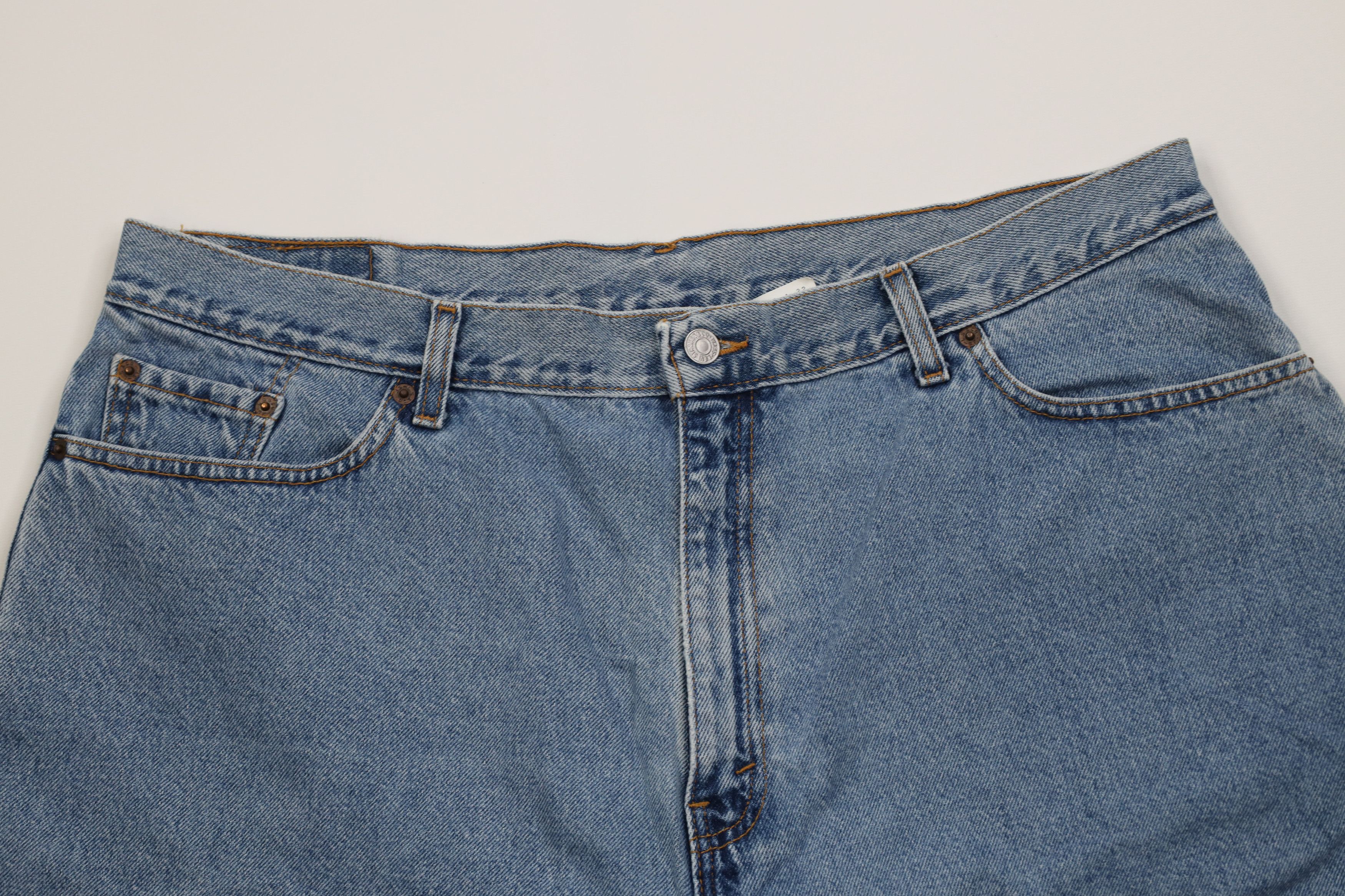 Levi's Vintage Y2K 2001 Levis 550 Fit Denim Jean Shorts Jorts USA Size 22" - 2 Thumbnail