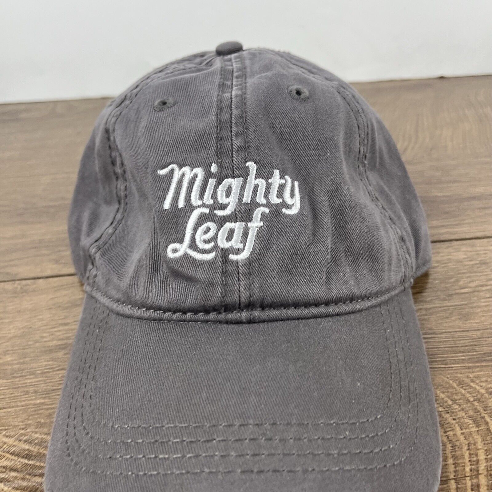 Other Mighty Leaf Hat Gray Adjustable Hat Gray Adult Size Hat Size ONE SIZE - 6 Thumbnail