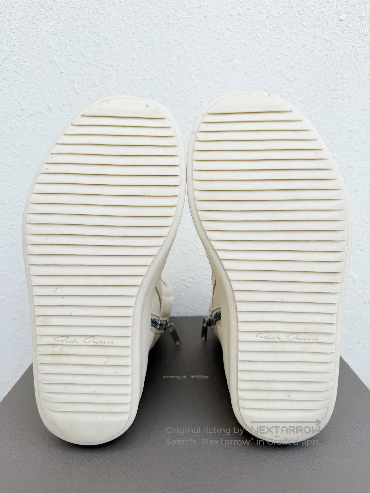 Rick Owens Rick Owens Bumper High-Top White Platform. Size US 8 / EU 41 - 8 Thumbnail