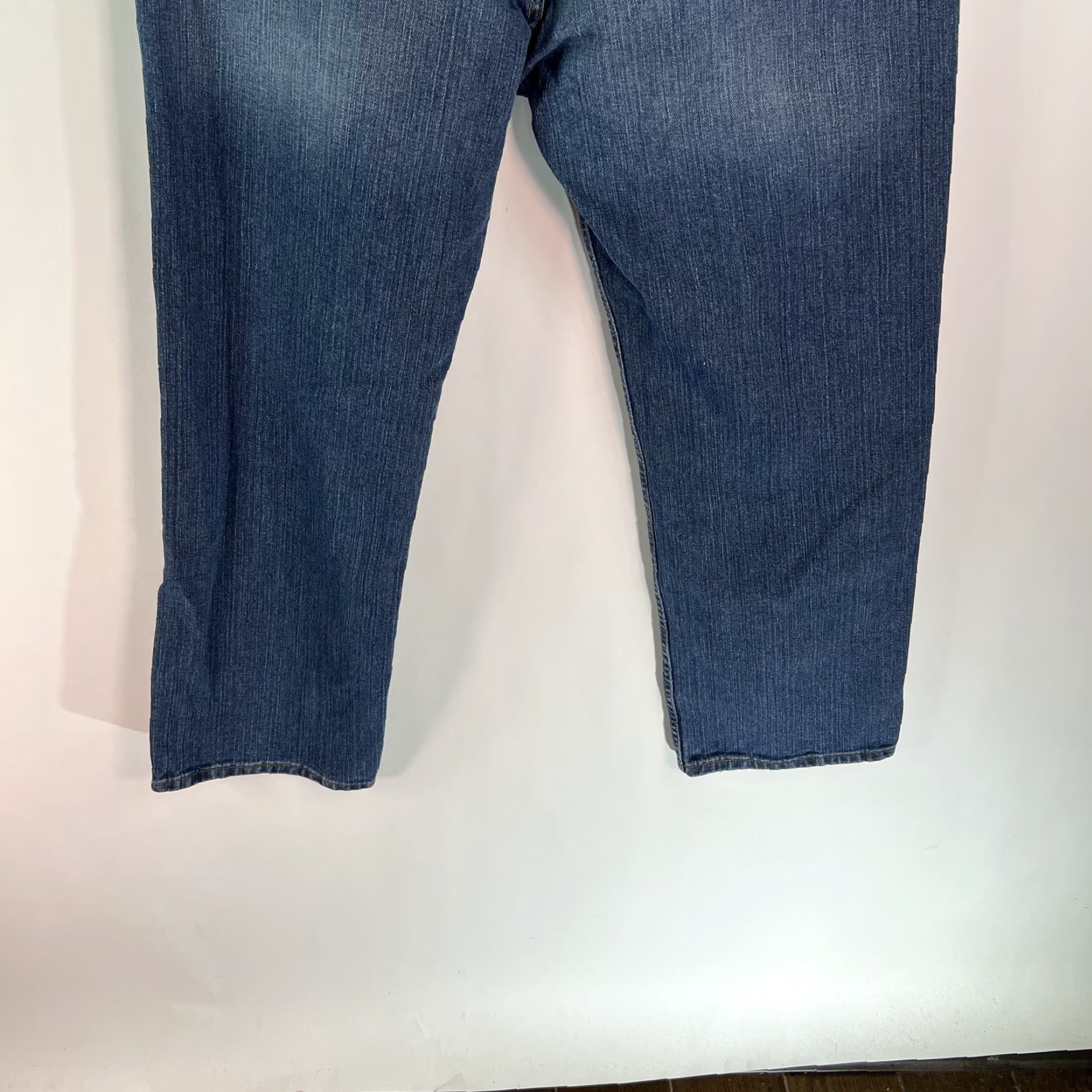 Vintage Signature By Levi Strauss & Co. Mens Mid Rise Straight Blue Denim Jeans Sz 40X30 Size US 40 / EU 56 - 6 Thumbnail