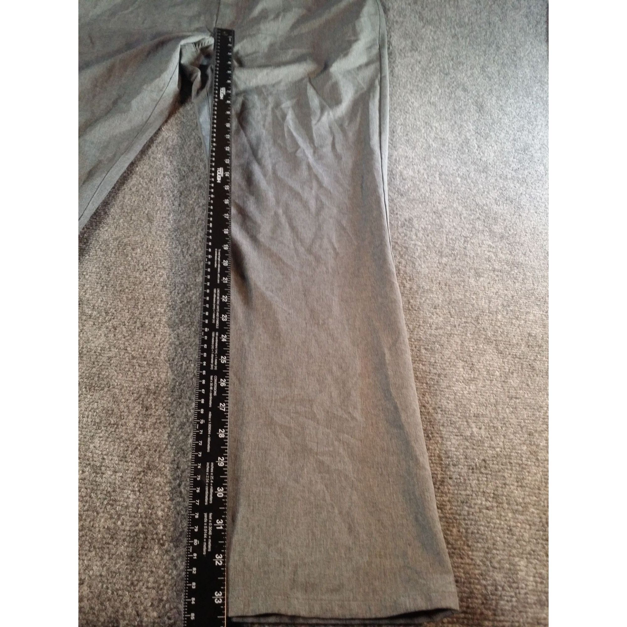 TravisMathew Travis Mathew Open To Close Golf Pants Men Sz 36 Gray Straig Size US 36 / EU 52 - 2 Thumbnail