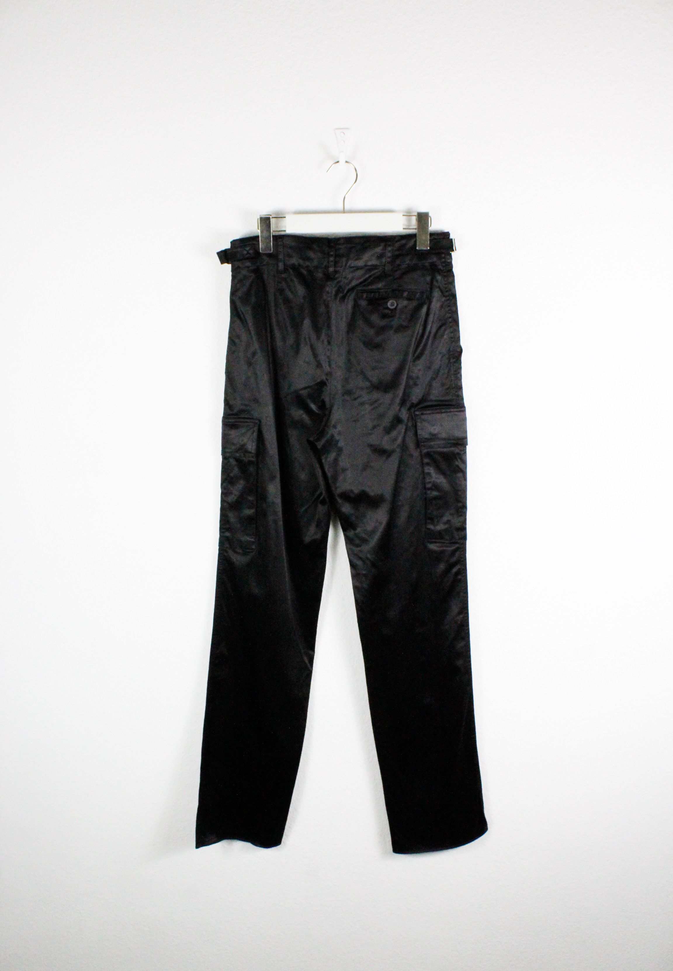 Dolce & Gabbana Vintage Dolce & Gabbana Archive Black Cargo Pants Trousers Size US 30 / EU 46 - 5 Thumbnail