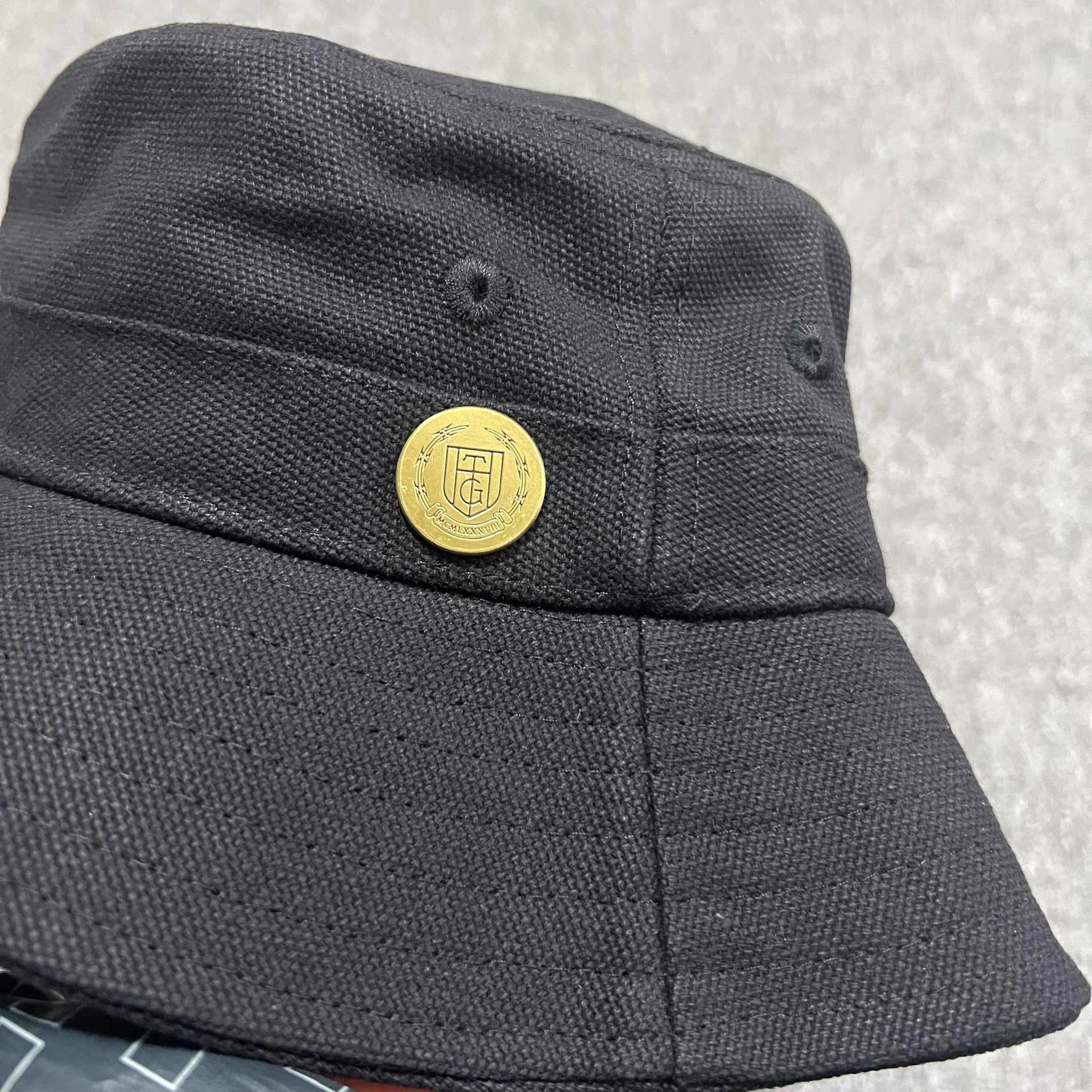 Honor the Gift Honor The Gift Canvas Gold Label Bucket Hat Q7 Size ONE SIZE - 4 Thumbnail
