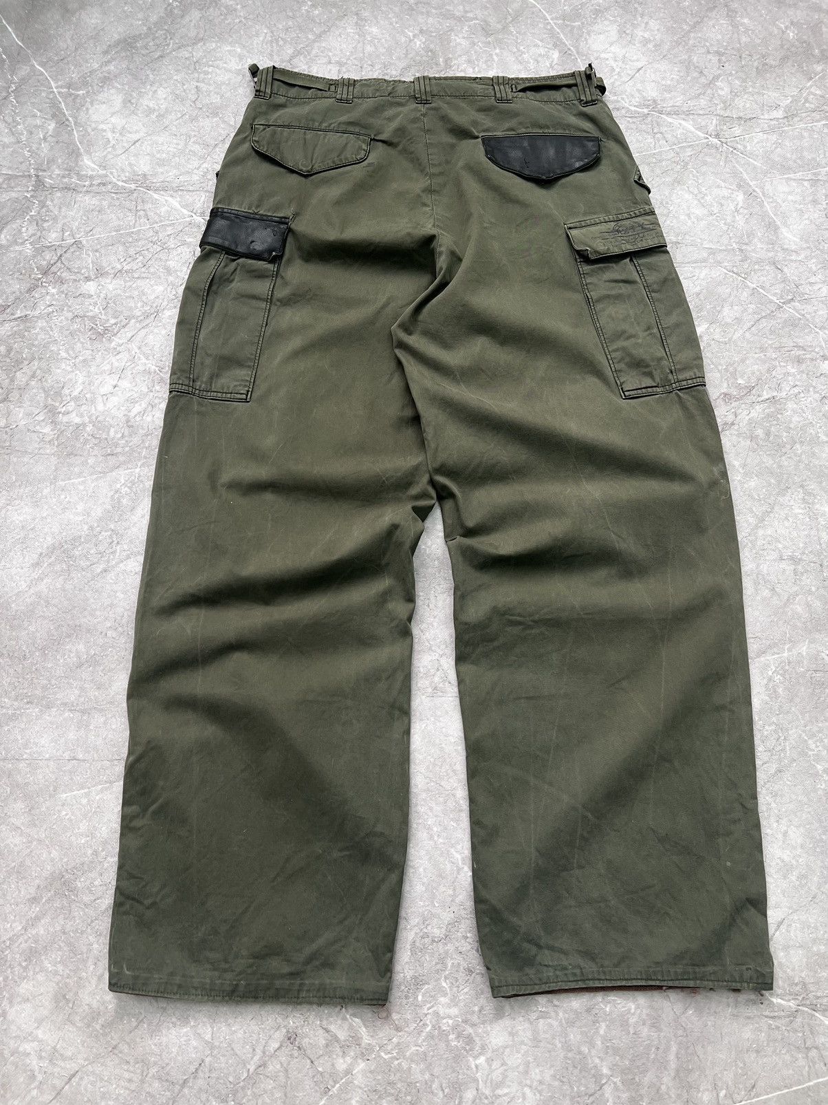 Japanese Brand × Jean Paul Gaultier VTG 00s JPG style Japanese Distressed Cargo pants jeans Size US 30 / EU 46 - 9 Thumbnail