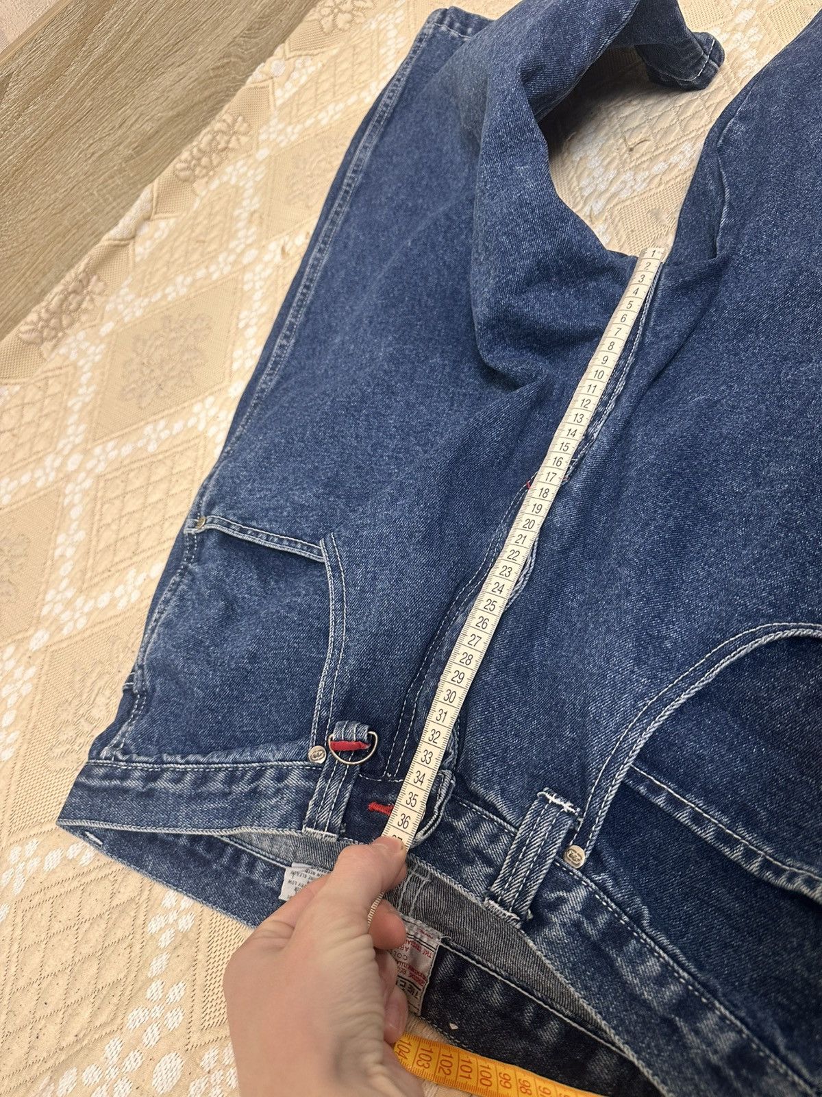 Ecko Unltd. 🔥 ECKO Unltd. CRAZY BAGGY SHORTS RAP Big Logo Denim Jnco Y2K Size US 34 / EU 50 - 12 Thumbnail