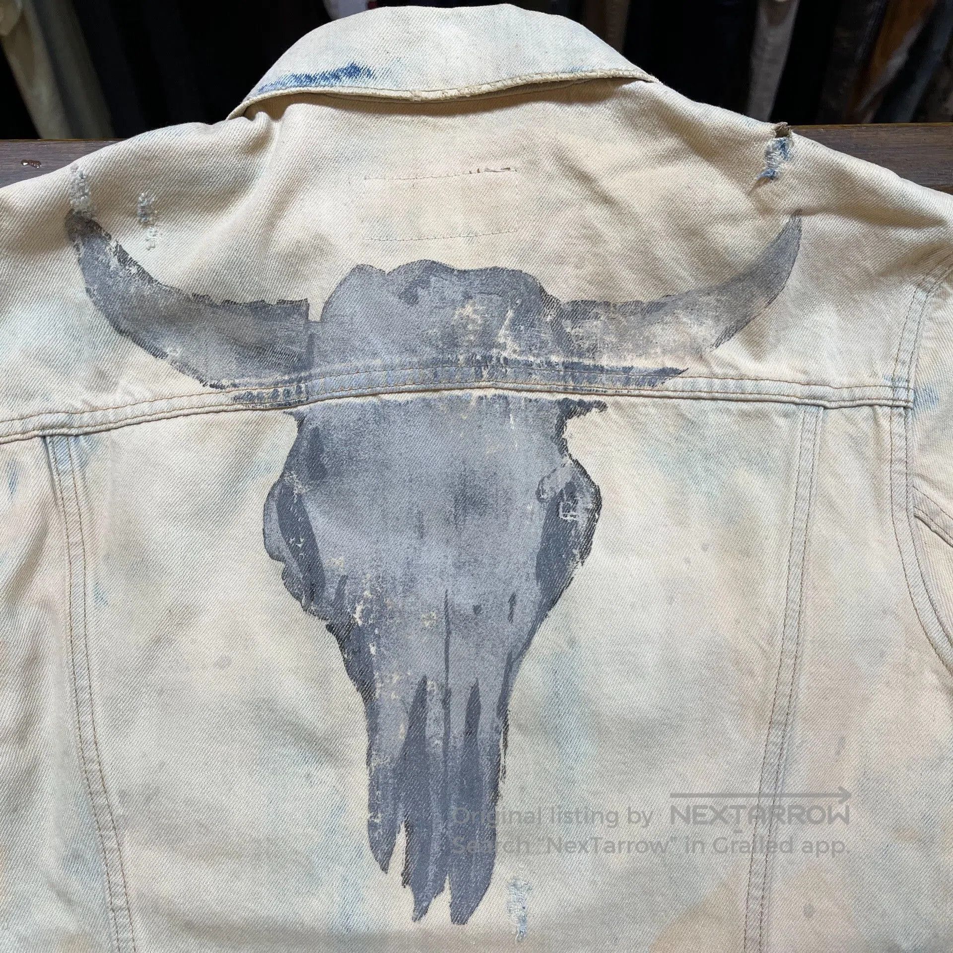 RRL Ralph Lauren RRL Distressed Denim Jacket. Size US S / EU 44-46 / 1 - 3 Thumbnail