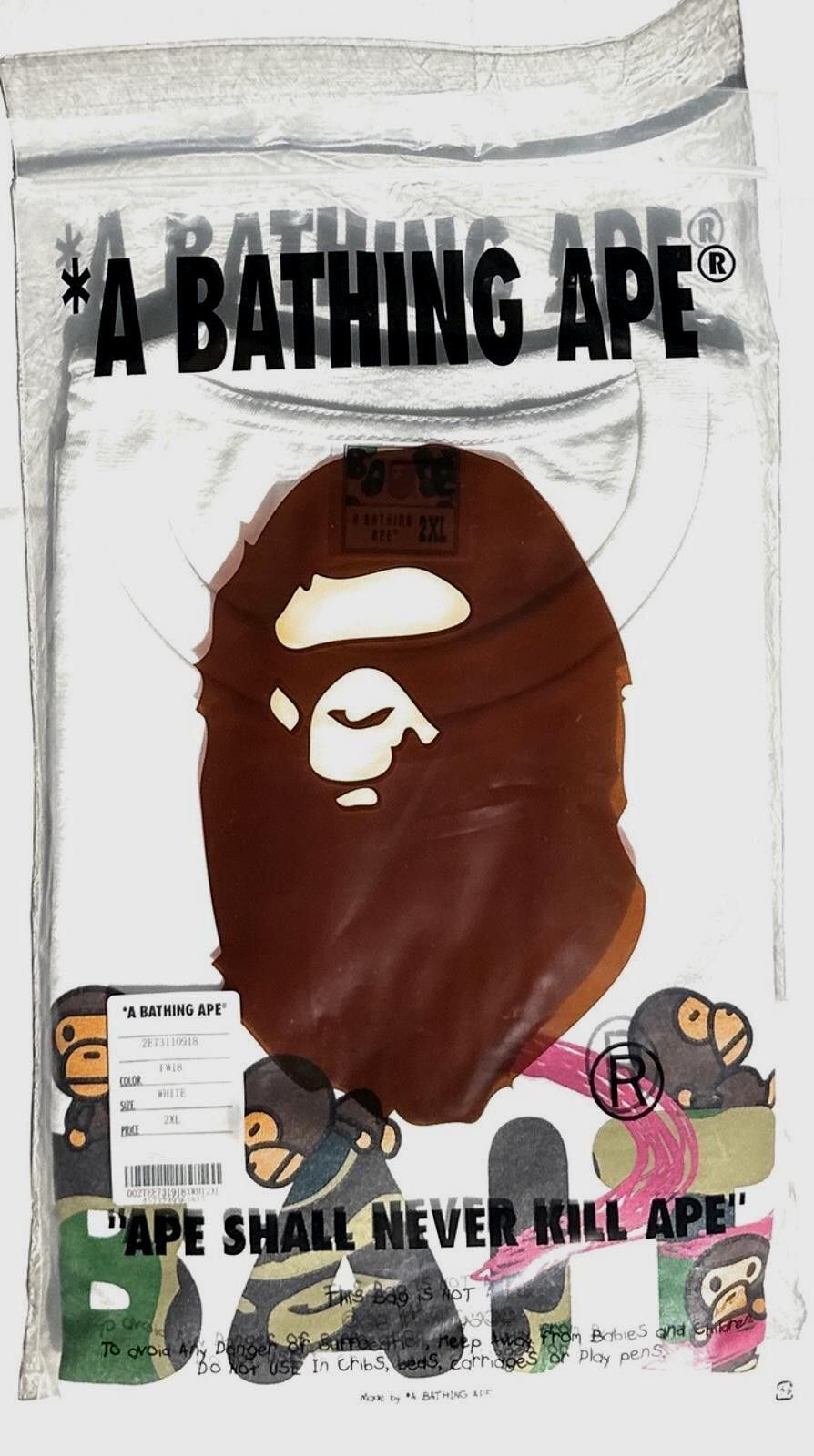 Bape BAPE x Baby Milo x BAIT x FUNKO Tee Mens XXL - A Bathing Ape Size US XXL / EU 58 / 5 - 2 Thumbnail