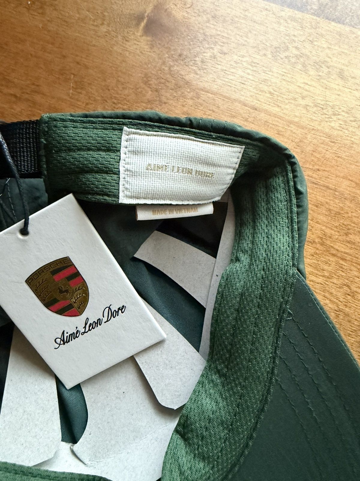 Aime Leon Dore × Porsche Design Aimé Leon Dore ALD Porsche Nylon Logo Hat Size ONE SIZE - 3 Thumbnail