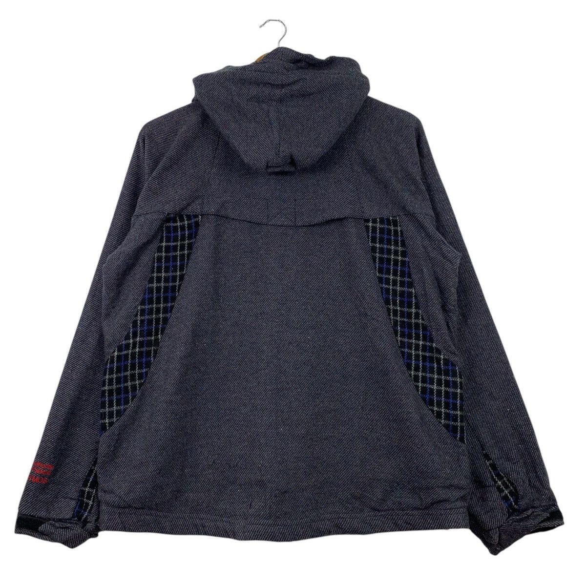 Japanese Brand × atmos ATMOS Japanese Brand Streetwear Wool Hoodie Jacket Sweater Size US M / EU 48-50 / 2 - 2 Thumbnail