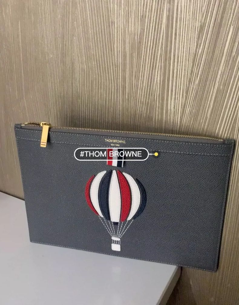 Thom Browne Thom Browne Blue handbag Size ONE SIZE - 1 Thumbnail