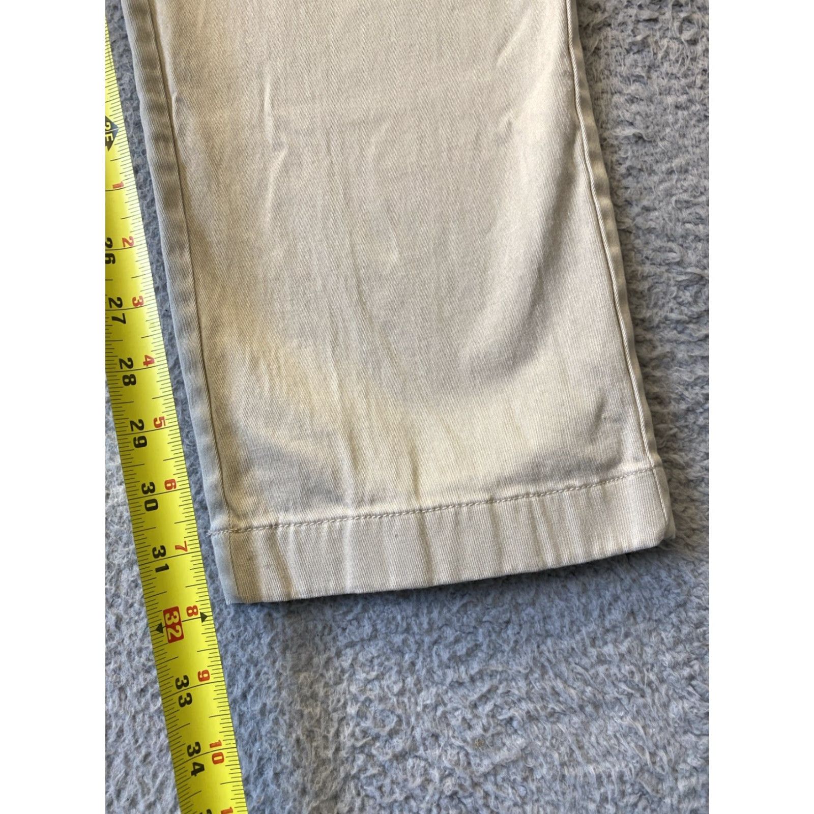 J.Crew VINTAGE J.CREW Men's Cotton Chino Pants Tapered Flat Front 38x32 Tan Casual Business Size US 38 / EU 54 - 5 Thumbnail